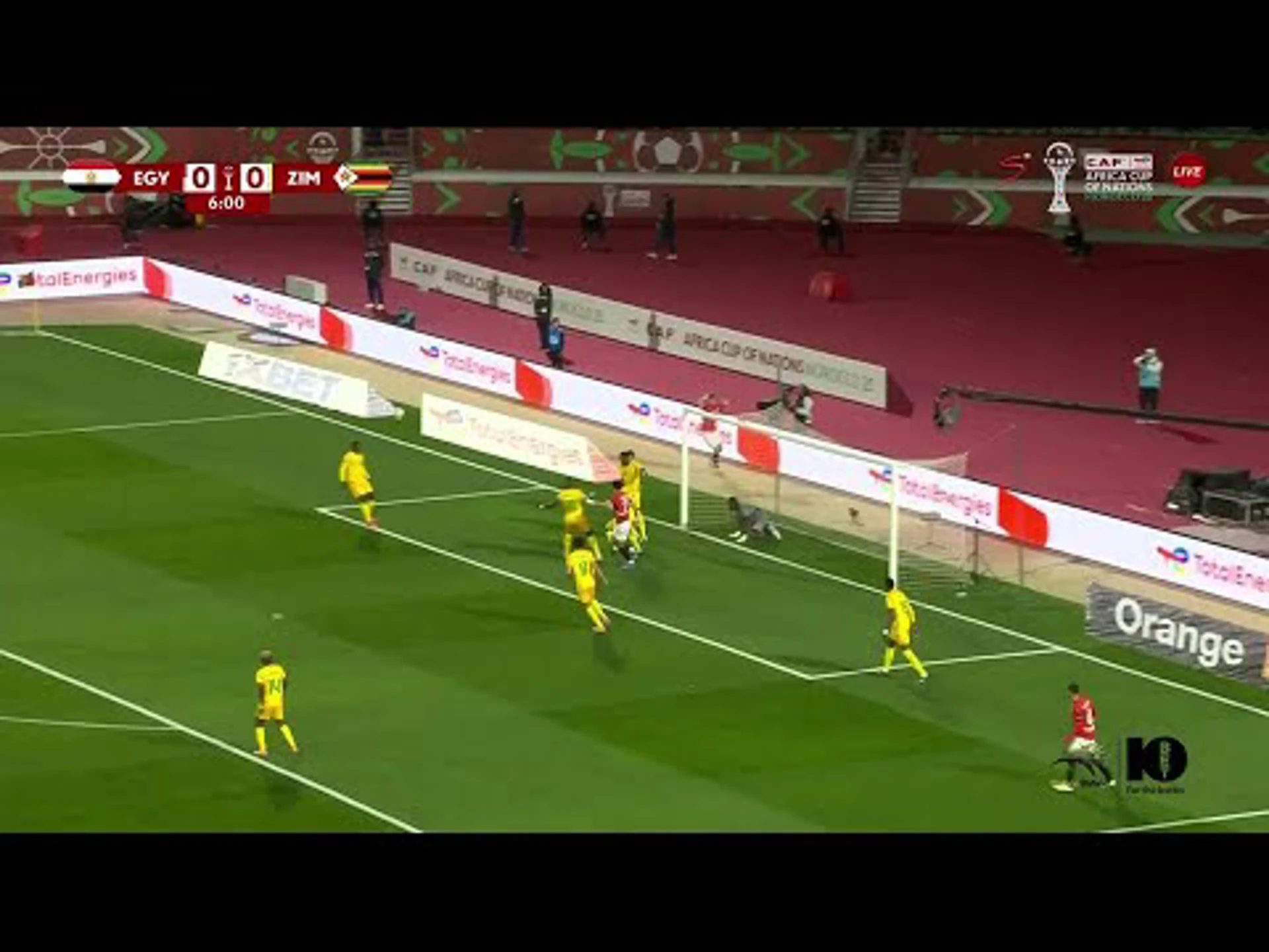 Washington Arubi with a Spectacular Gk Save vs. Egypt