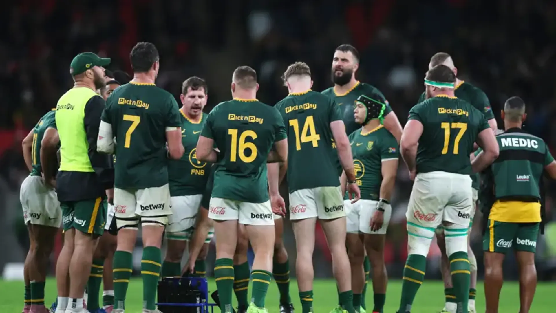 NEVER AGAIN: Nine try Boks bury Brighton nightmare for good