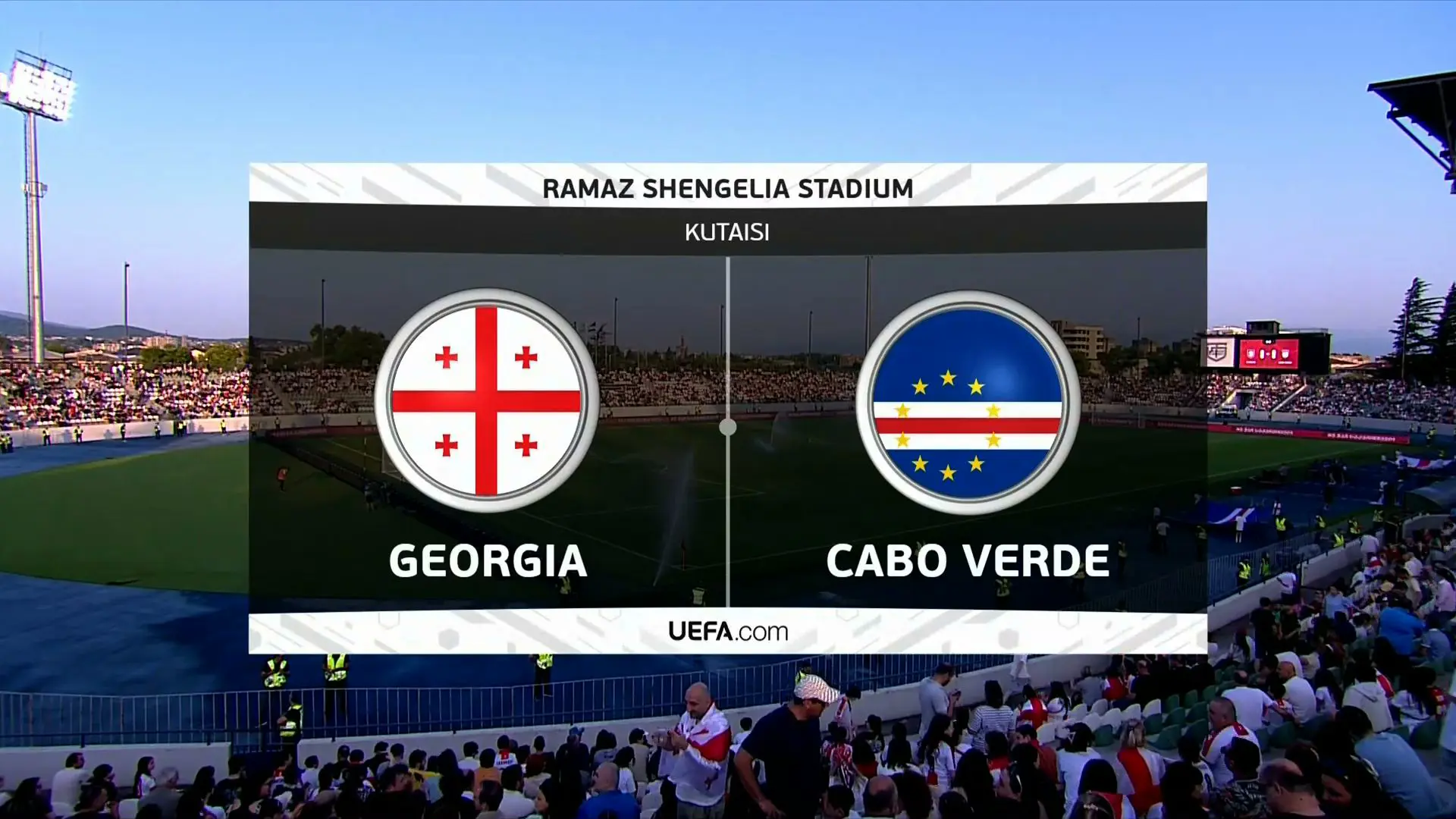 Georgia v Cape Verde | Match Highlights | International Friendly