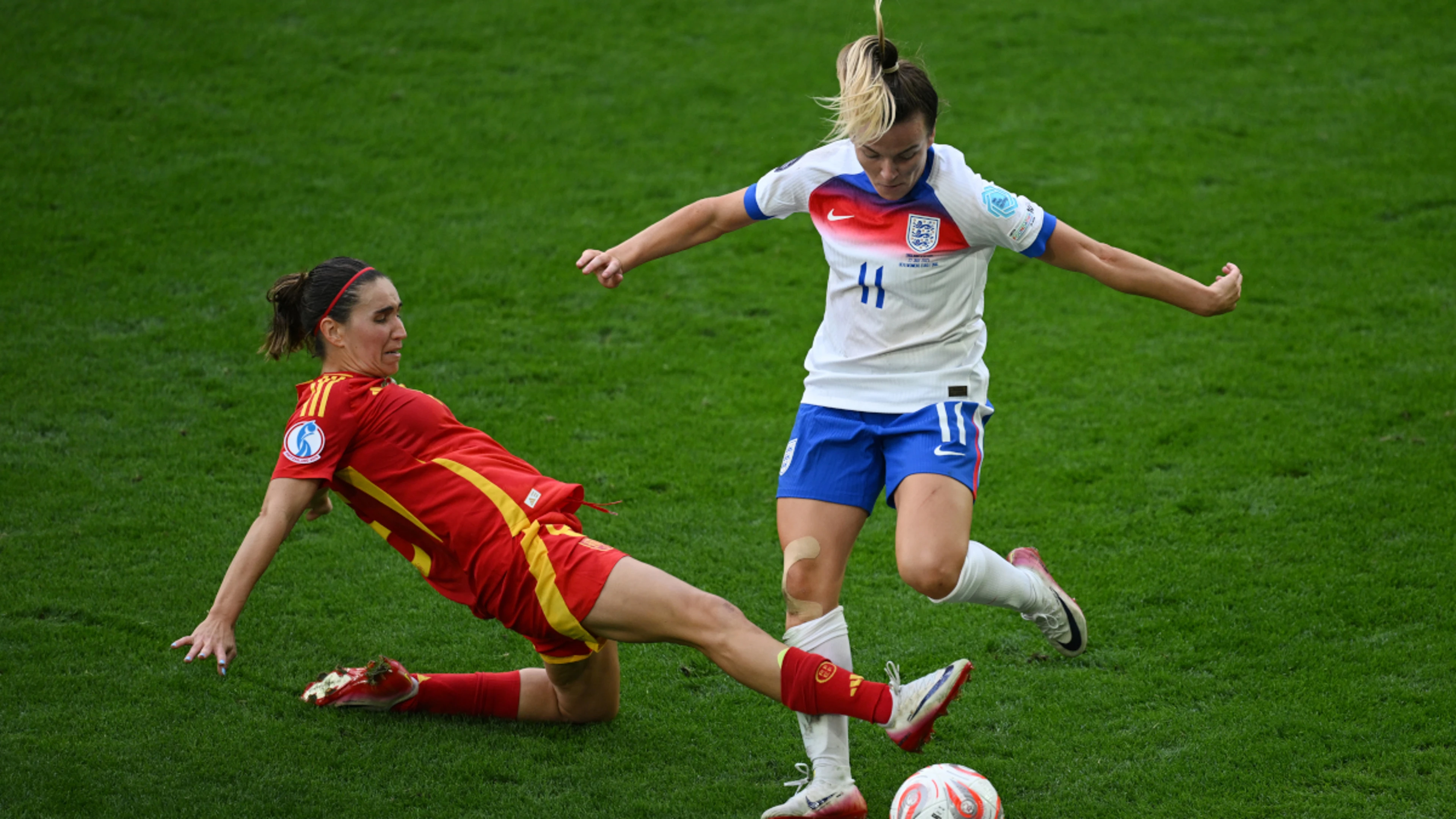 England and Spain go to extra time in Women's Euro 2025 final