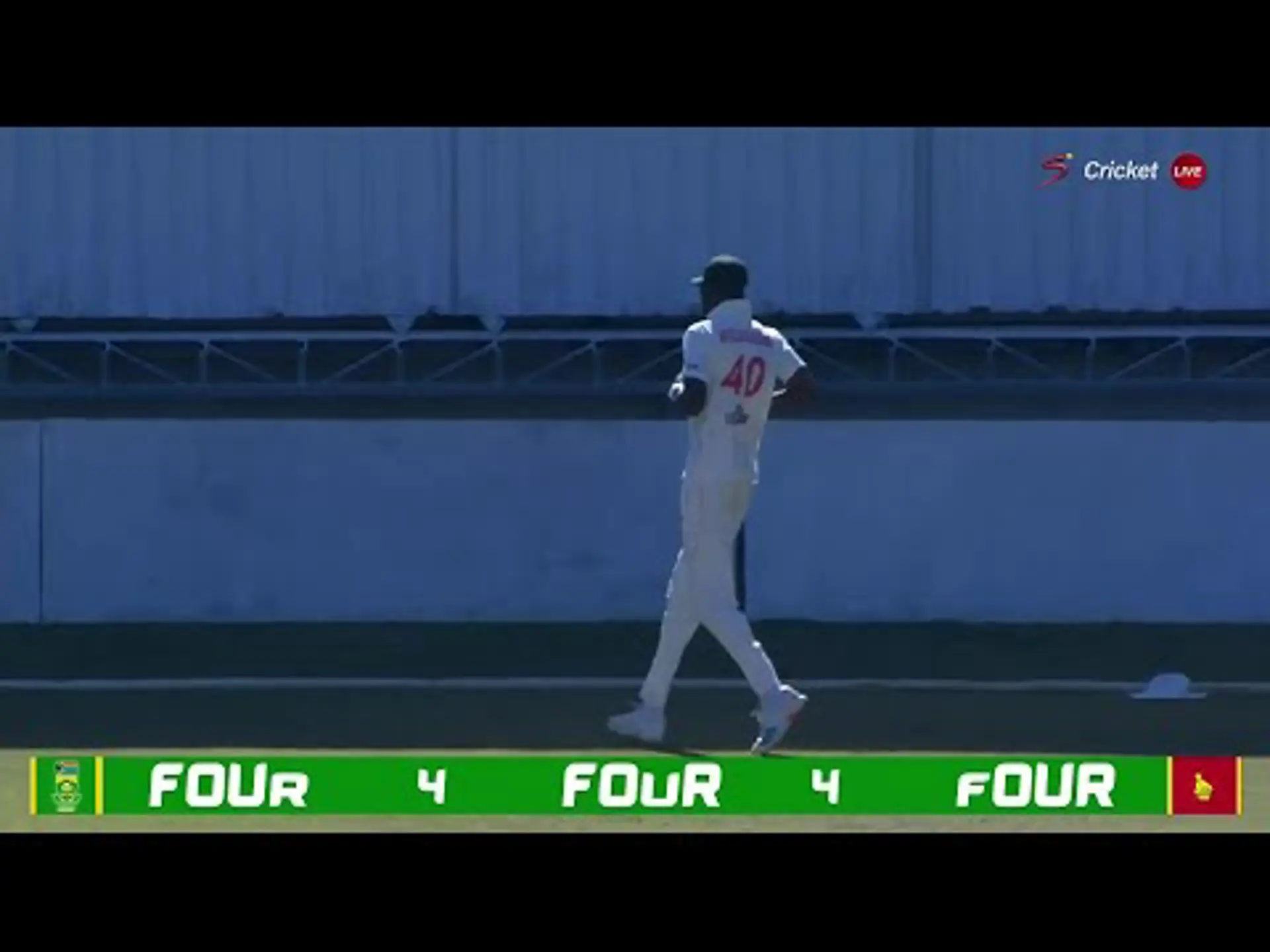 Zimbabwe v South Africa | 2nd Test | 2nd day | Wiaan Mulder 103