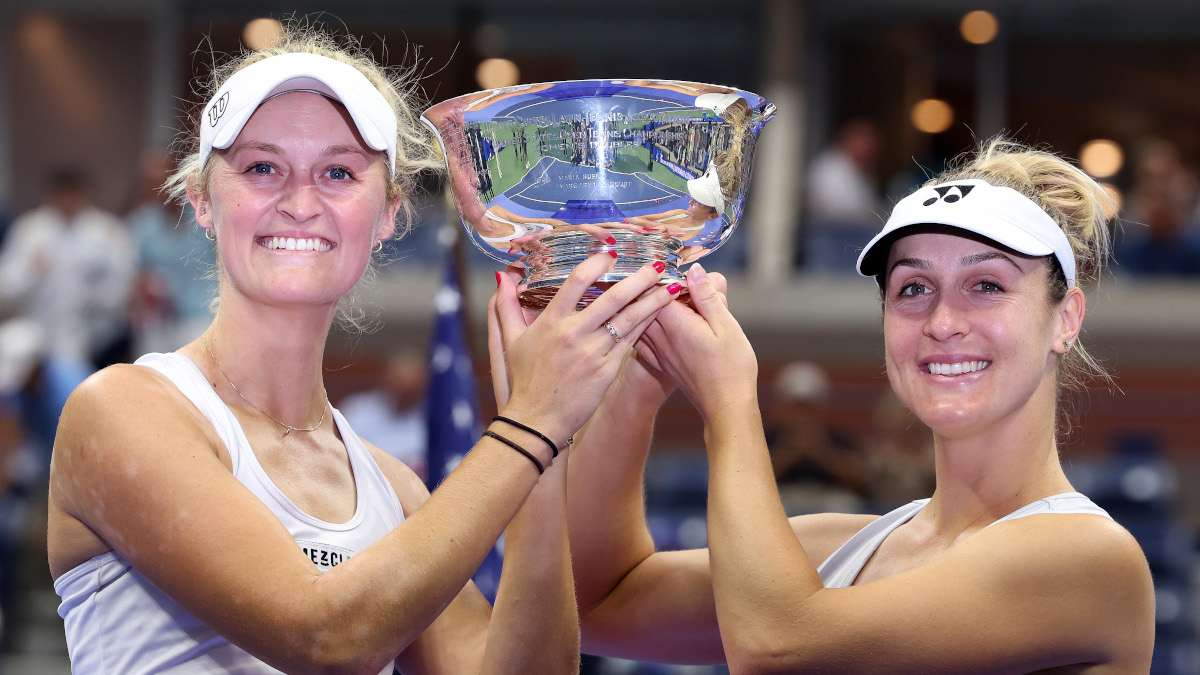 Dabrowski and Routliffe win US Open women's doubles title