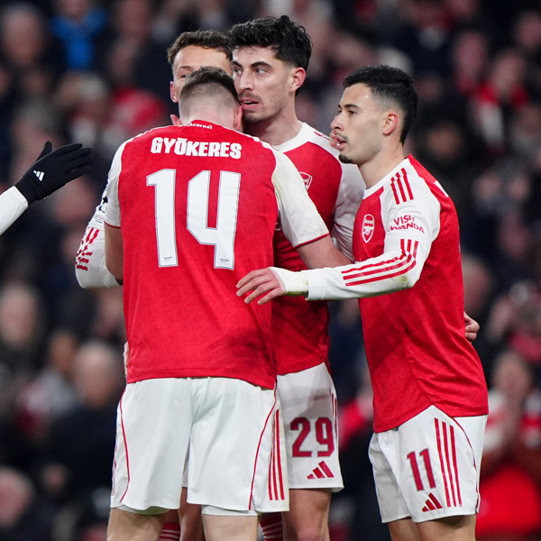 UNBEATEN: Arsenal complete UCL clean sweep for top spot