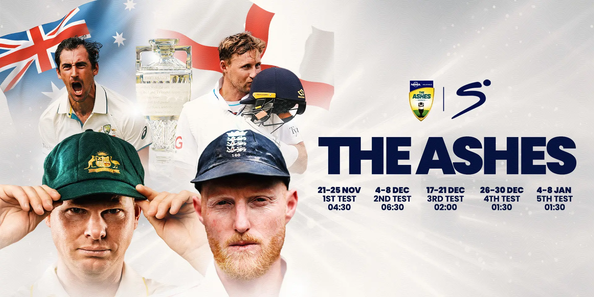 LIVE: The Ashes - Australia v England