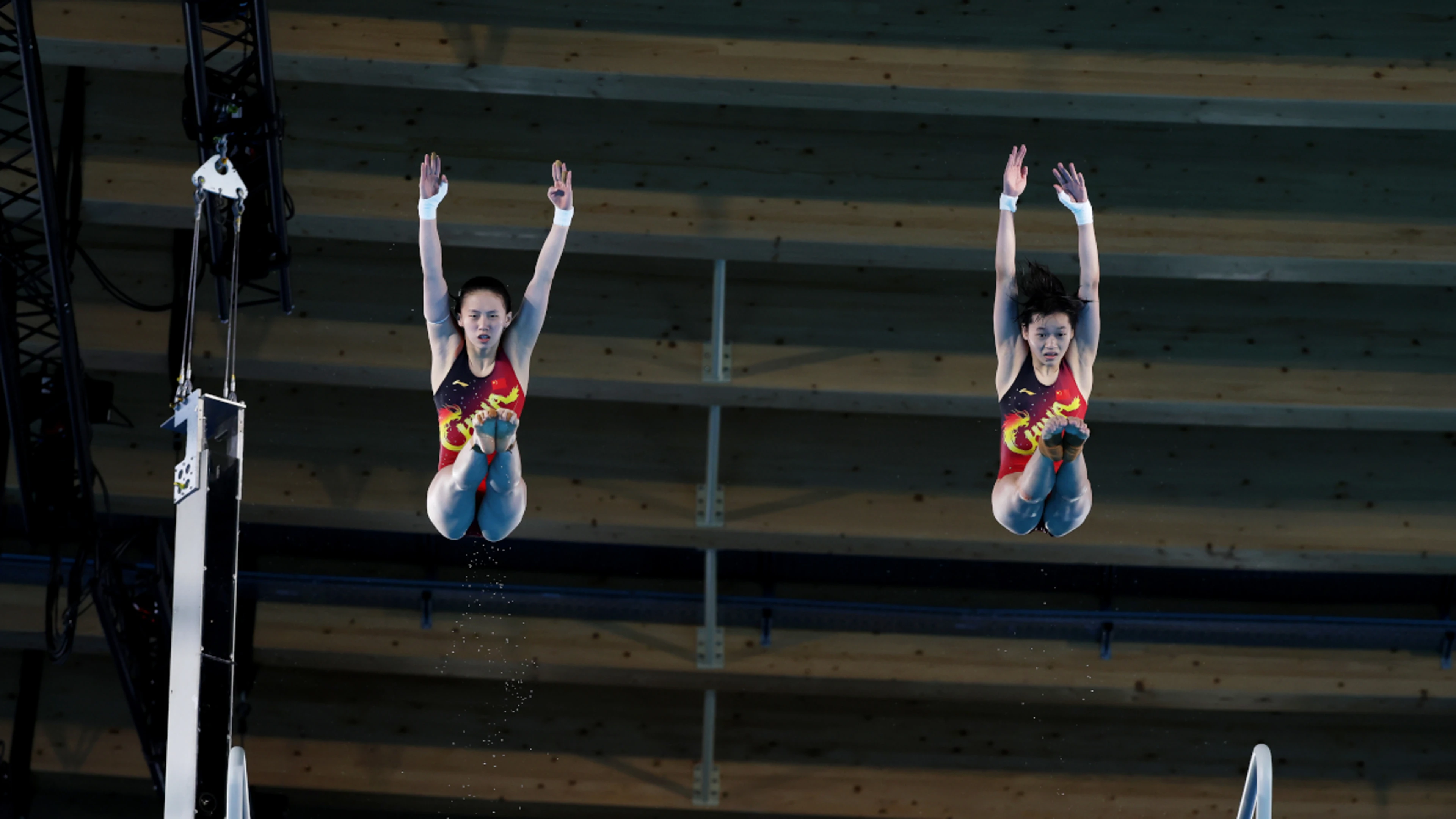 China's Quan and Chen claim gold in women's synchronised 10m platform