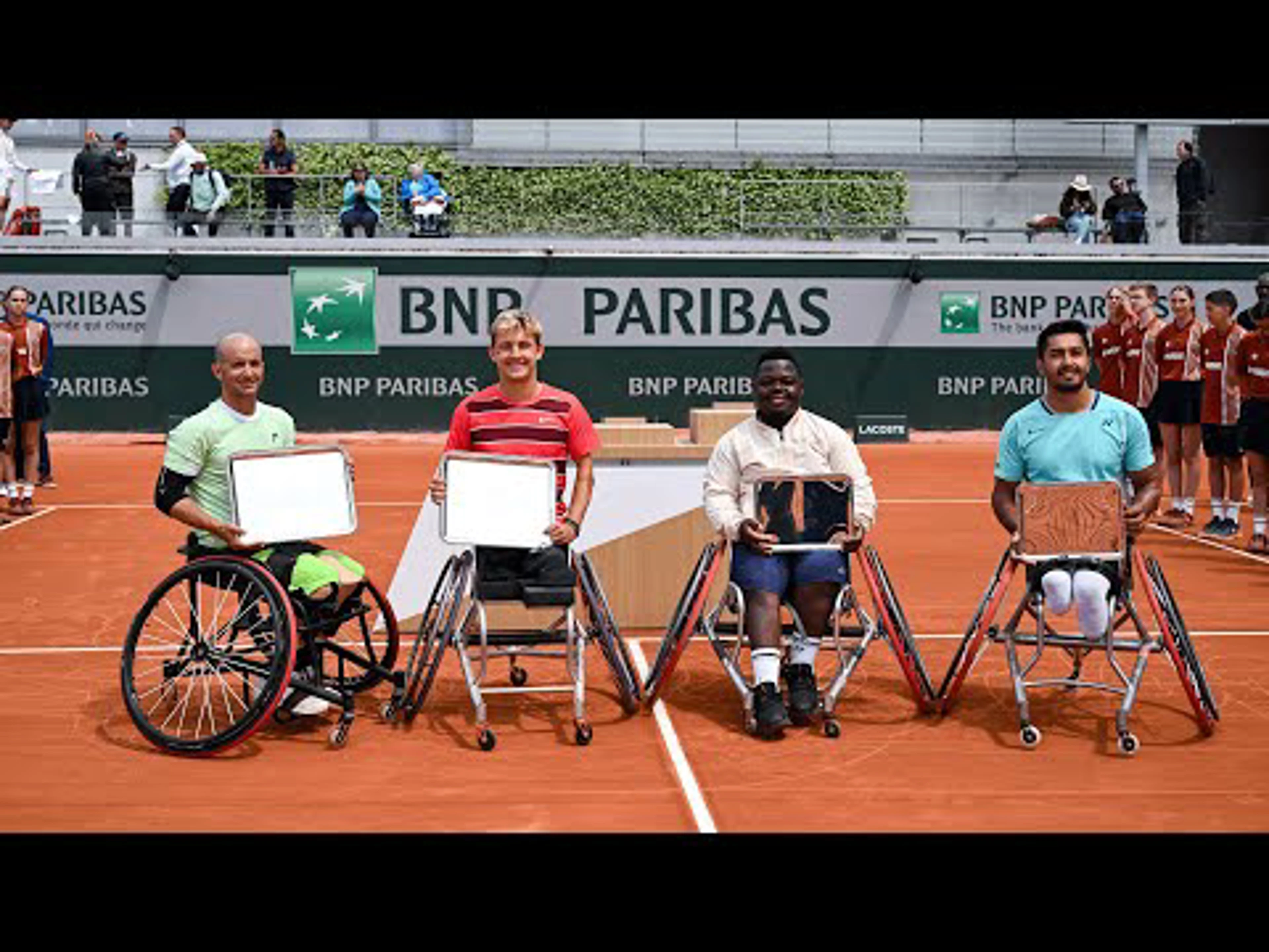 A Kaplan/D Ramphadi v G Sasson/N Vink | Quad Wheelchair Doubles Final | Highlights | Roland Garros