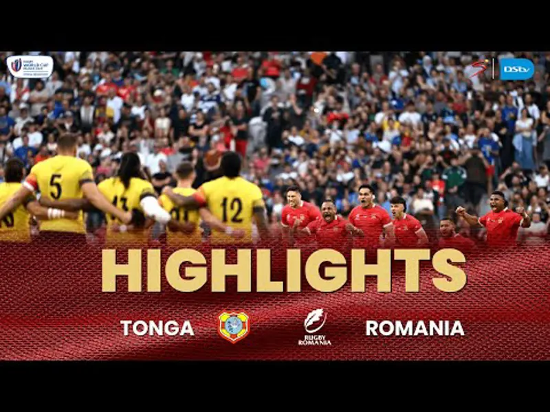 Tonga v Romania | Match Highlights | Rugby World Cup 2023 | Pool B
