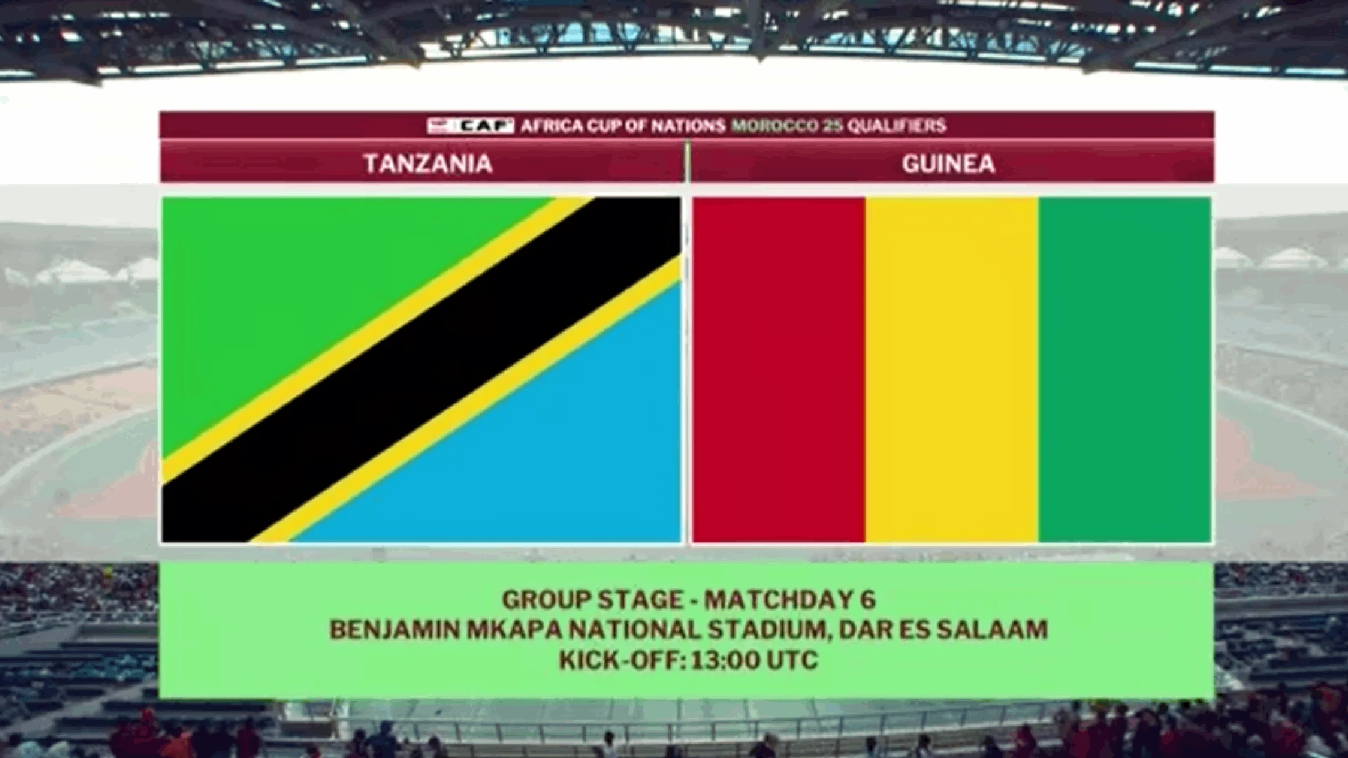 Tanzania v Guinea | Match Highlights | Africa Cup Of Nations Qualifier