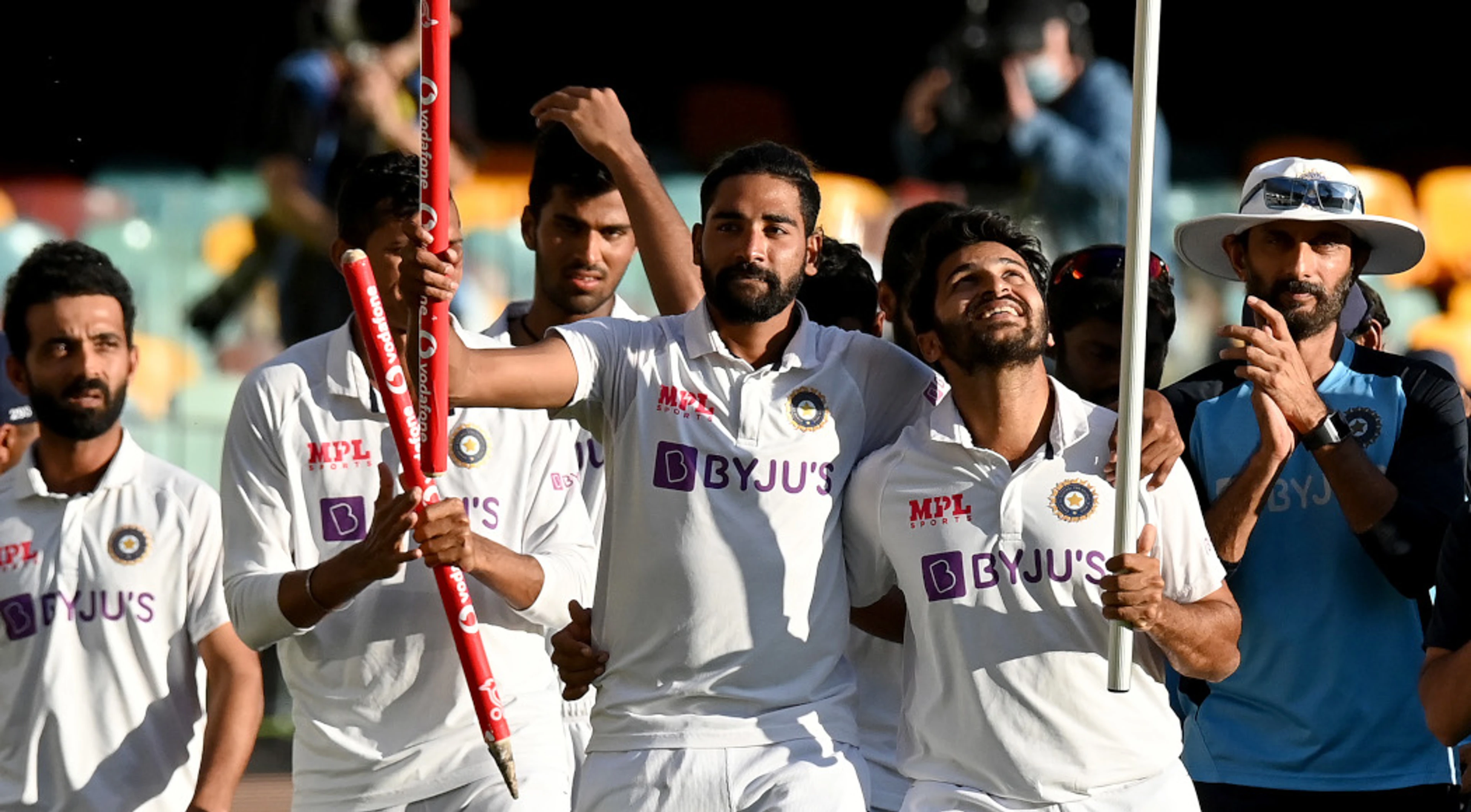 India hailed as 'Immortals', Australia under fire