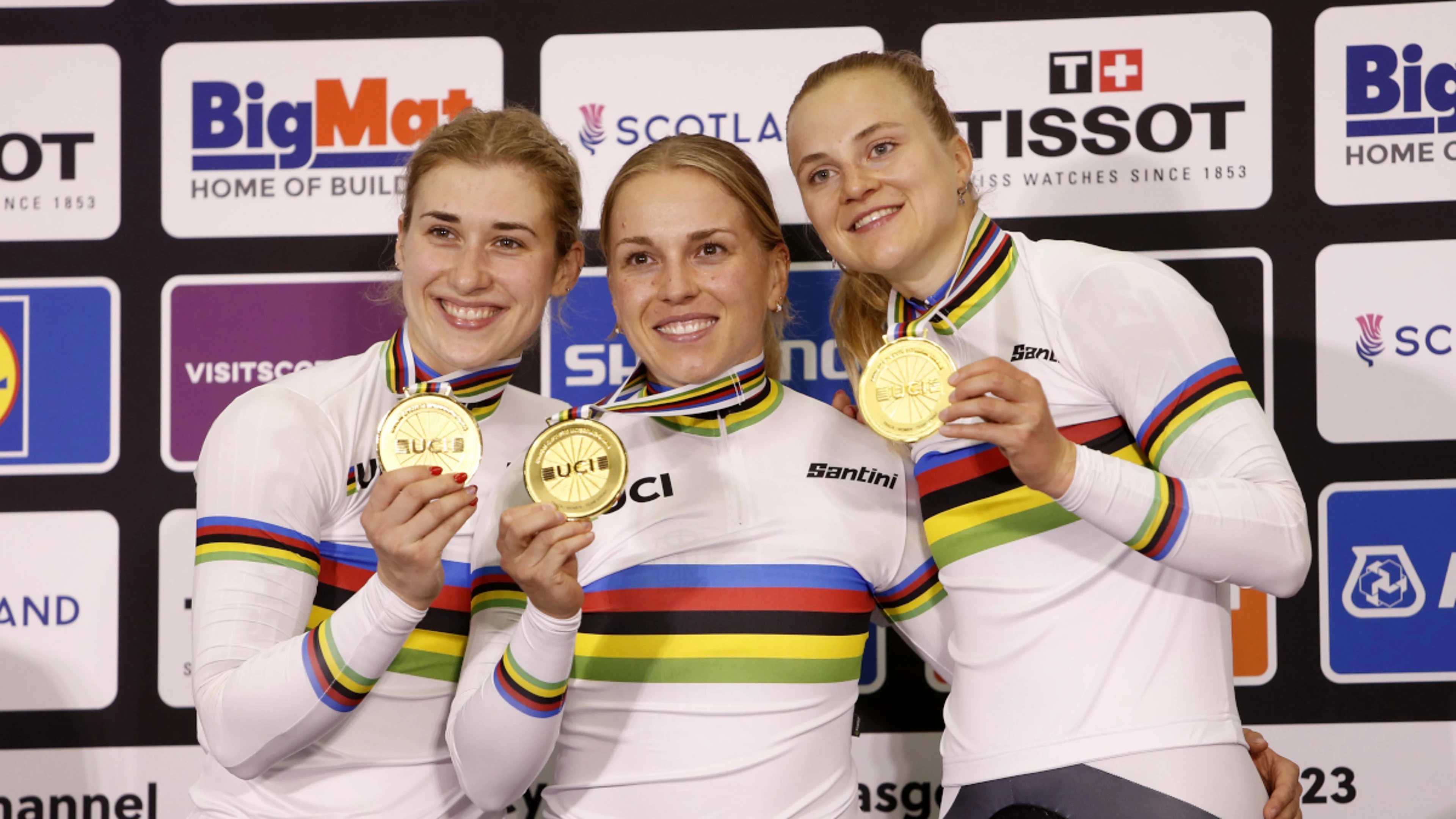 German sprinters win gold again, Dygert back up to speed