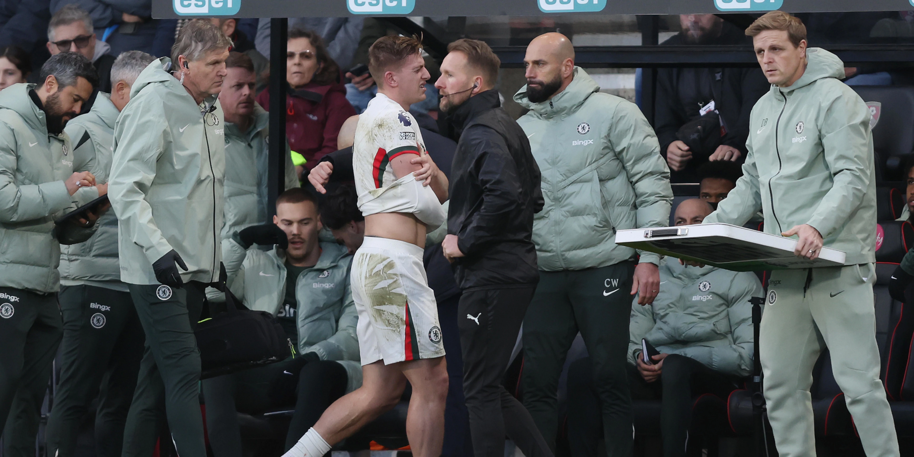 Maresca fears Chelsea striker Delap faces fresh injury setback