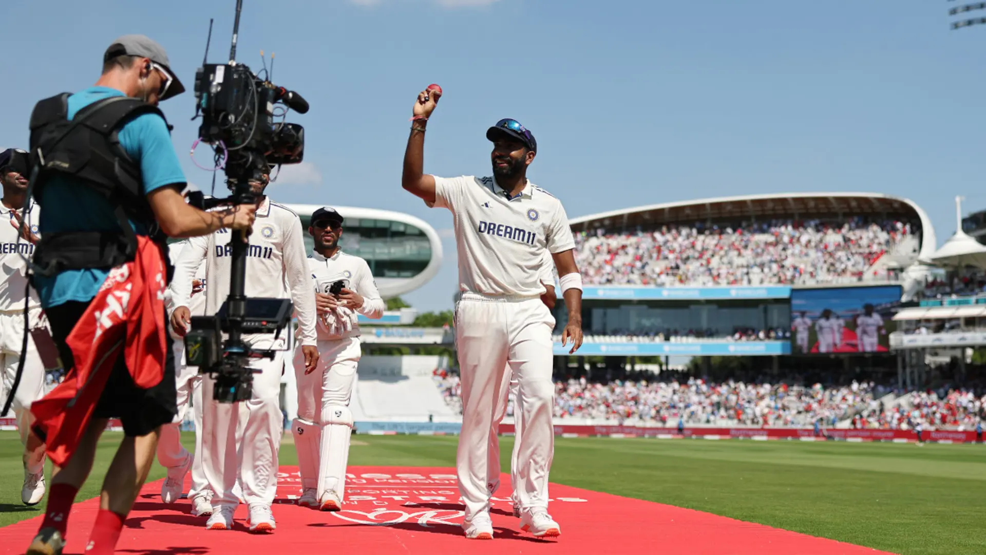 DAY 2: Five-star Bumrah strikes for India as England post 387