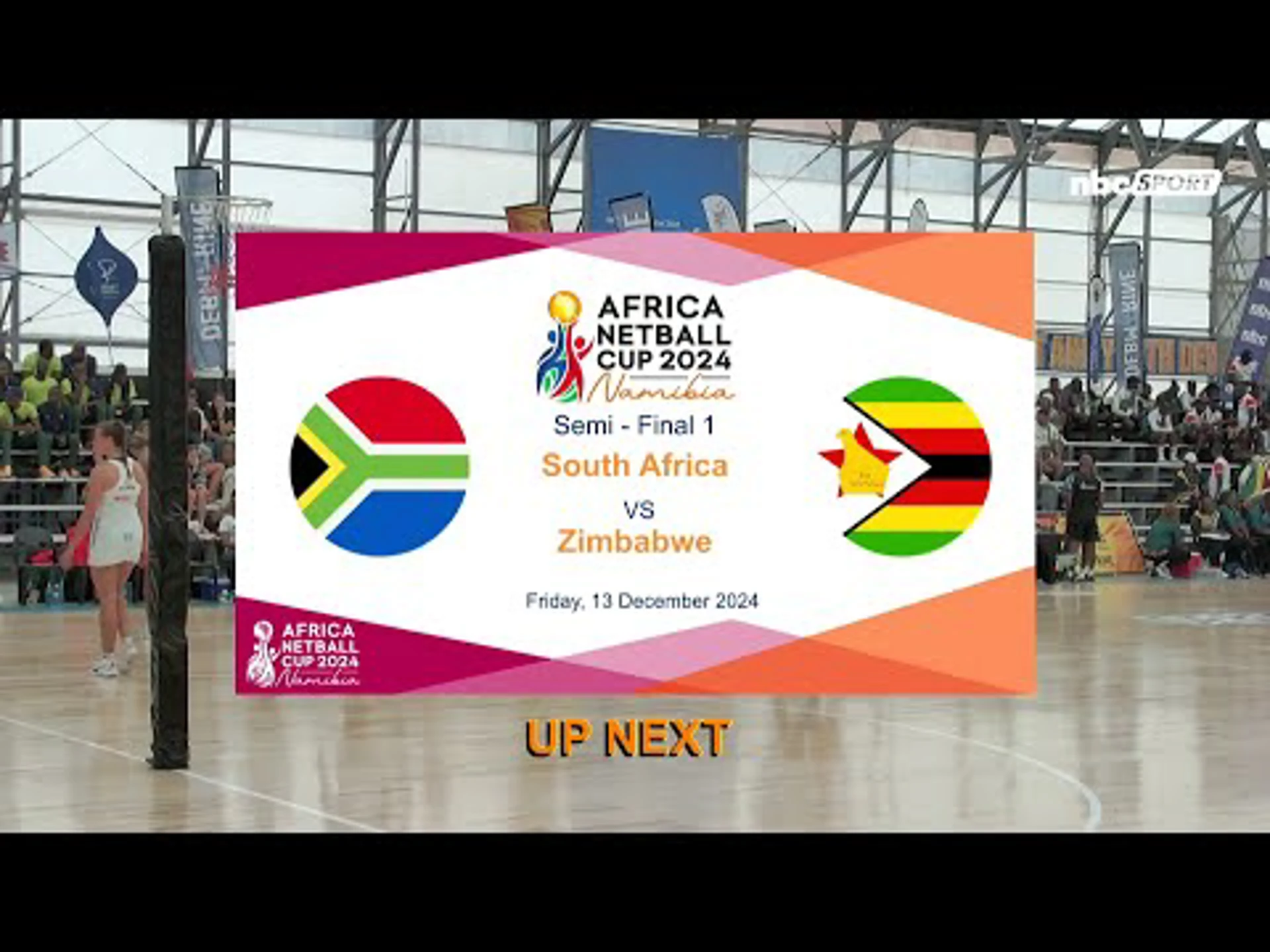 South Africa v Zimbabwe | SF1 Highlights | Africa Netball Cup