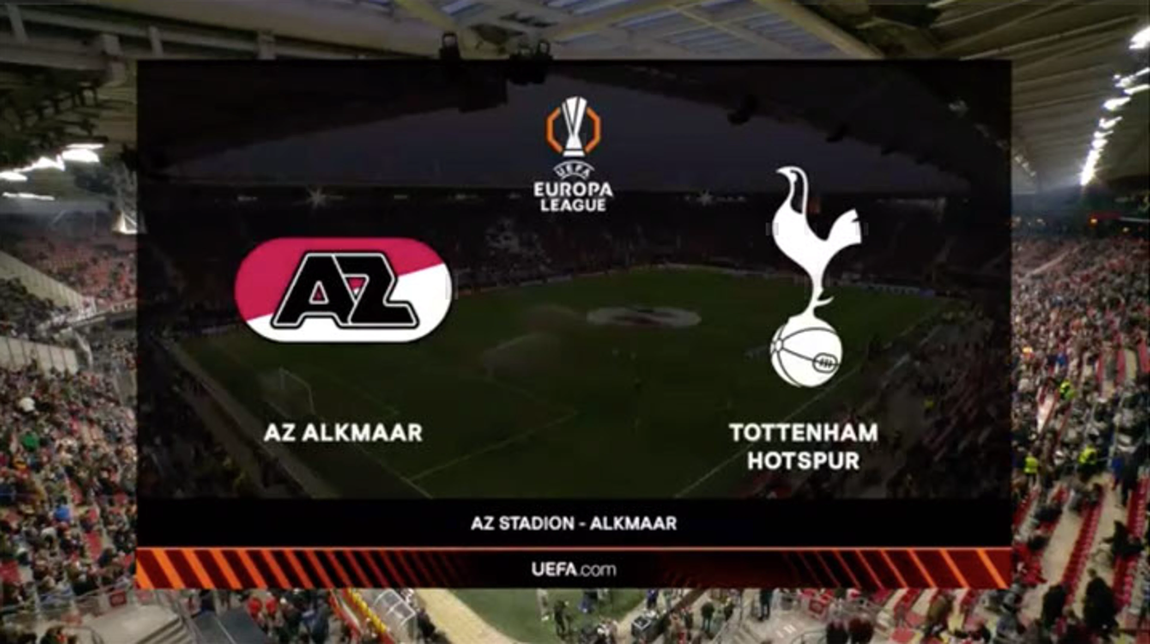 AZ Almaar v Tottenham | Match Highlights | UEFA Europa League