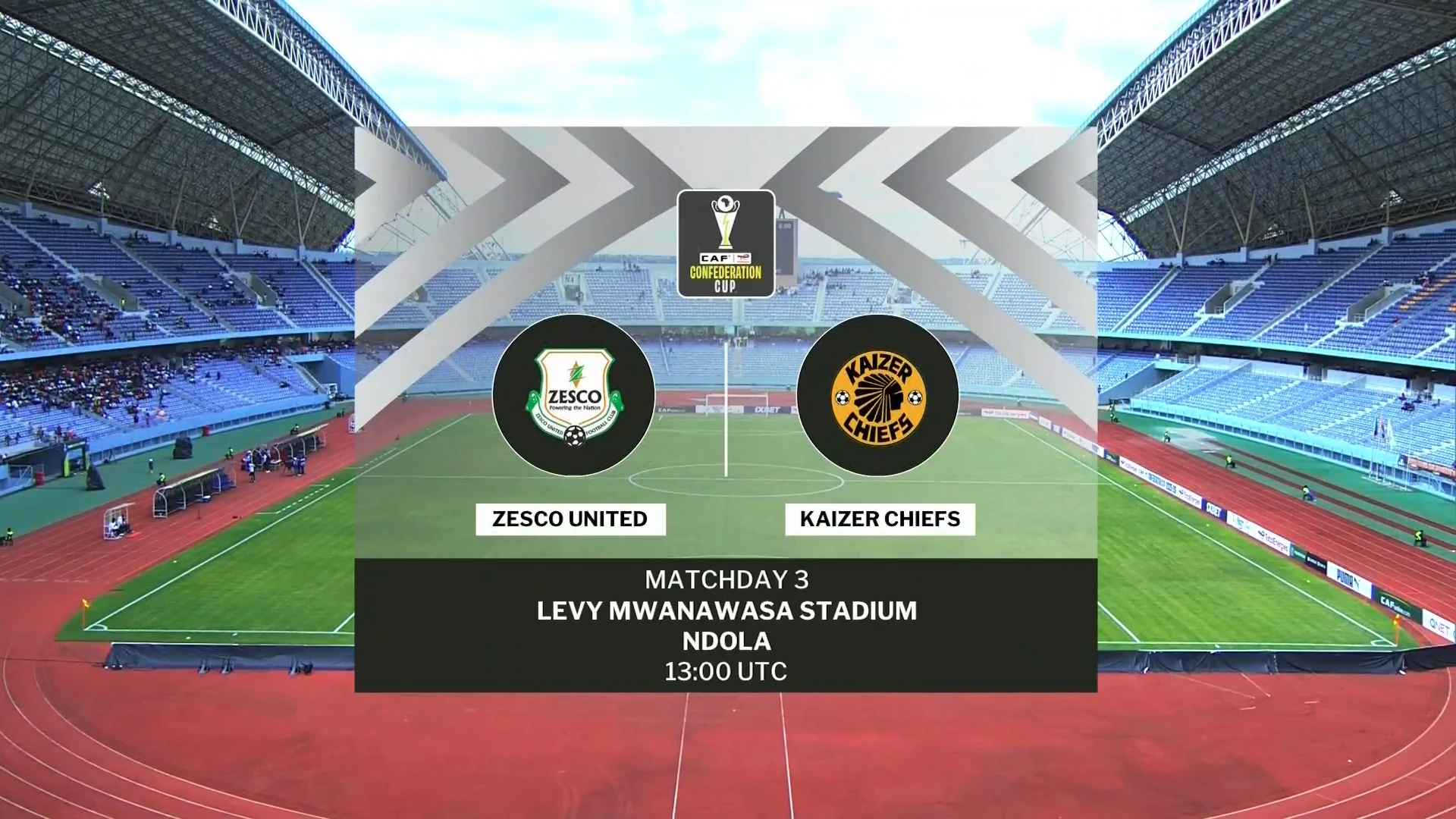 Zesco v Chiefs | Match Highlights | CAF Confederation Cup