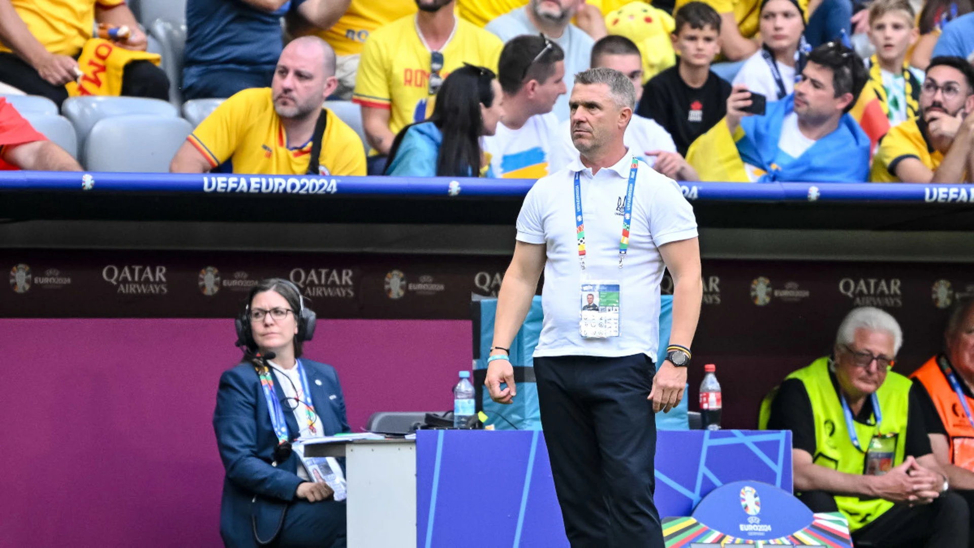 Rebrov urges Ukraine to recover from 'cold shower' start at Euro 2024