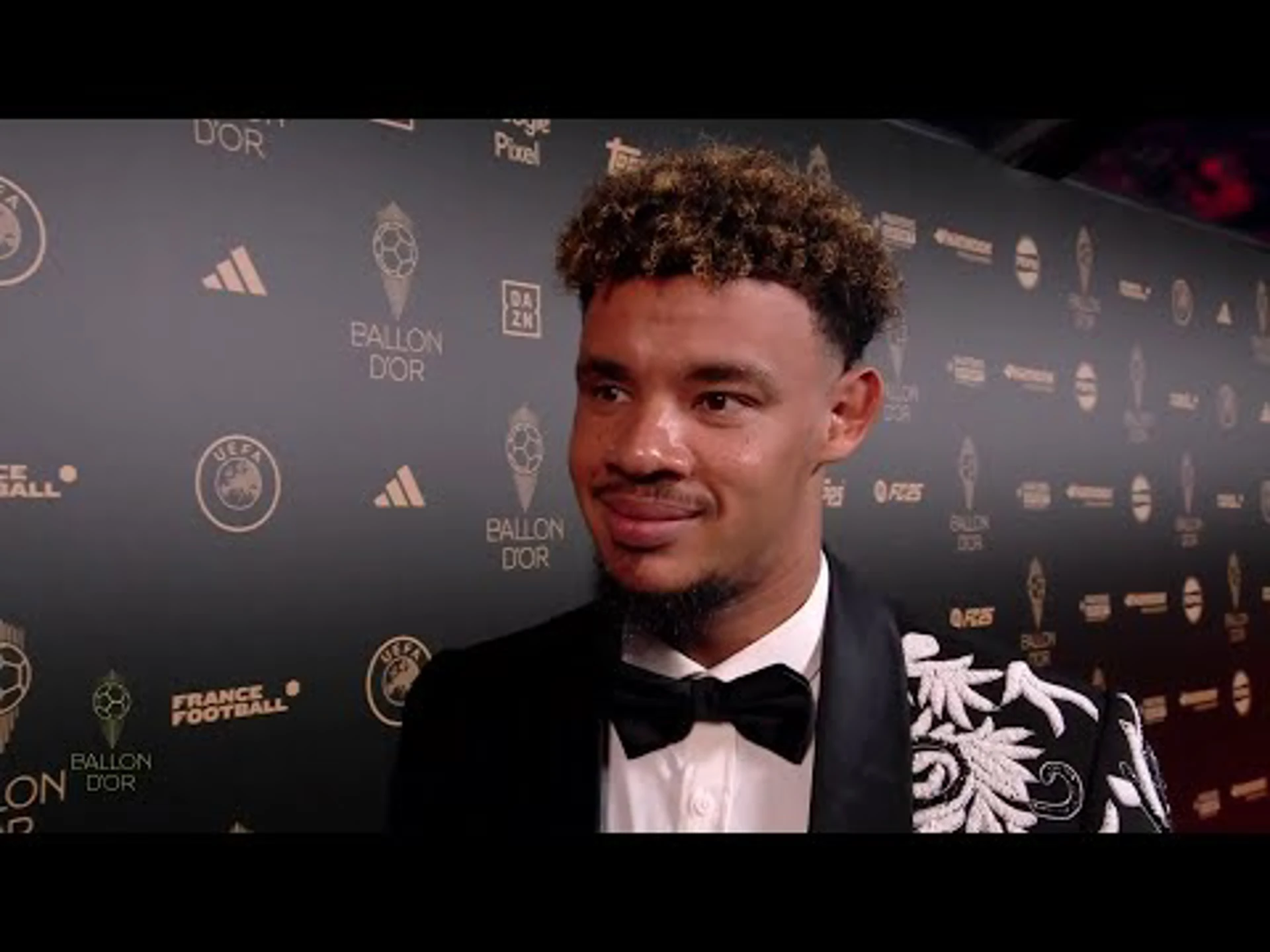 Ronwen Williams red-carpet interview | 2024 Ballon d'Or