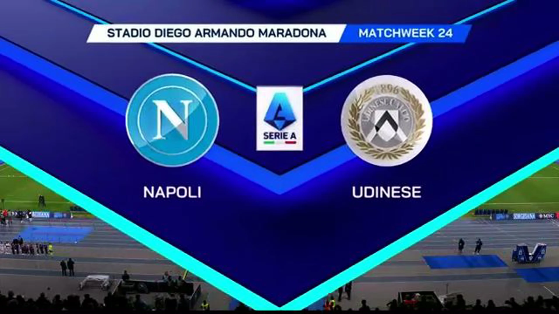 Napoli v Udinese | Match Highlights | Italian Serie A Matchday 24