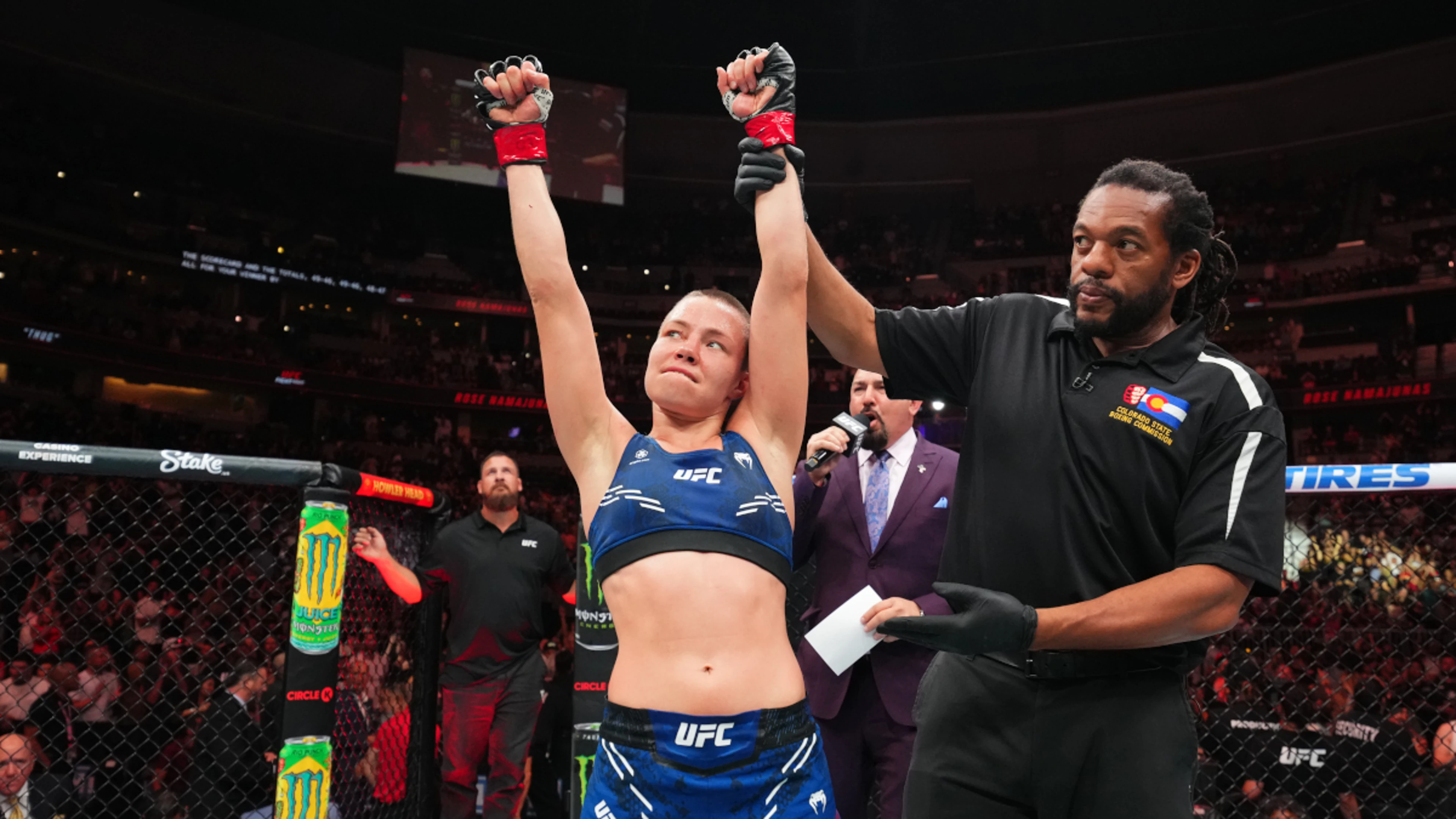 Namajunas secures second straight win at flyweight