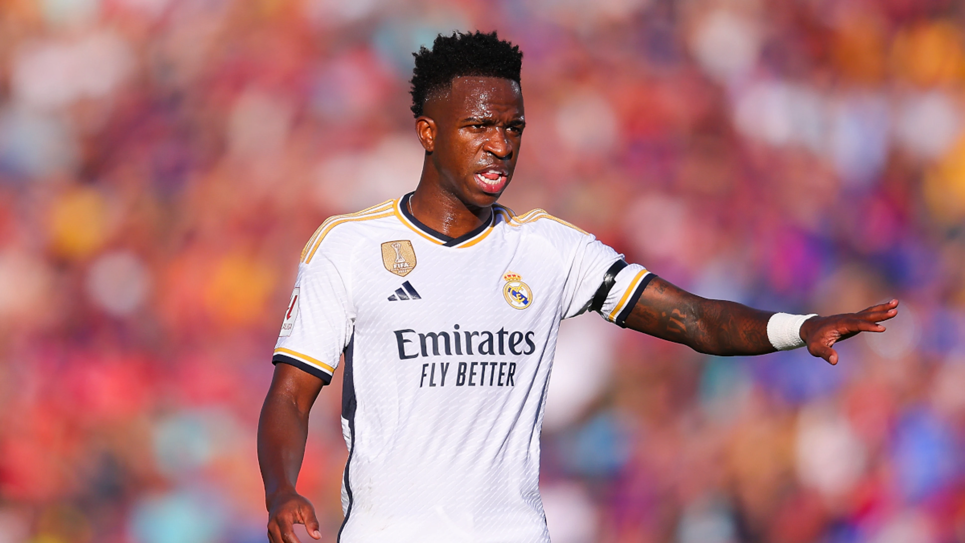 Vinicius condemns racist chants before Atletico Champions League game