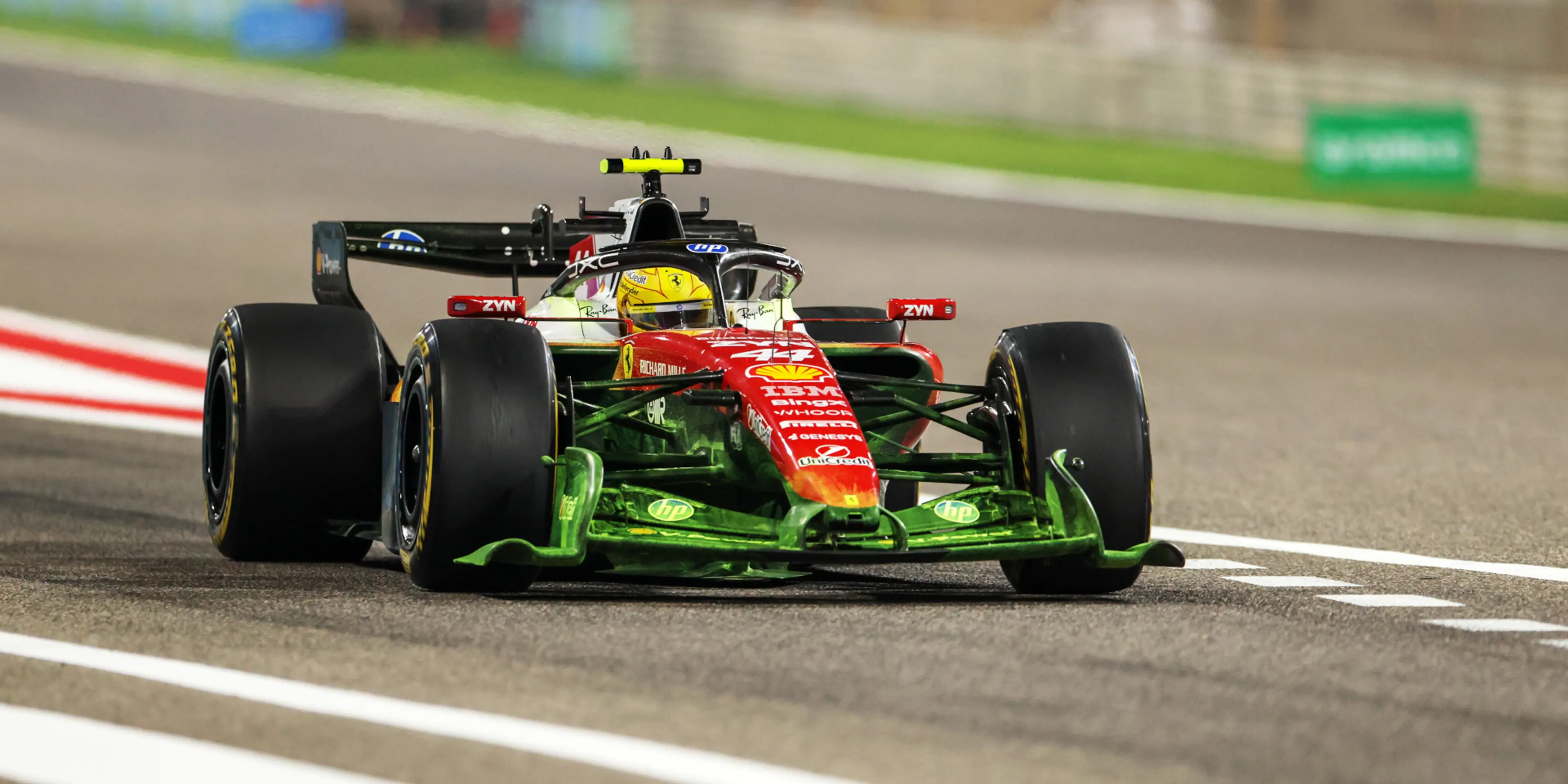 Hamilton feeling 'connected' to new Ferrari car at test sessions