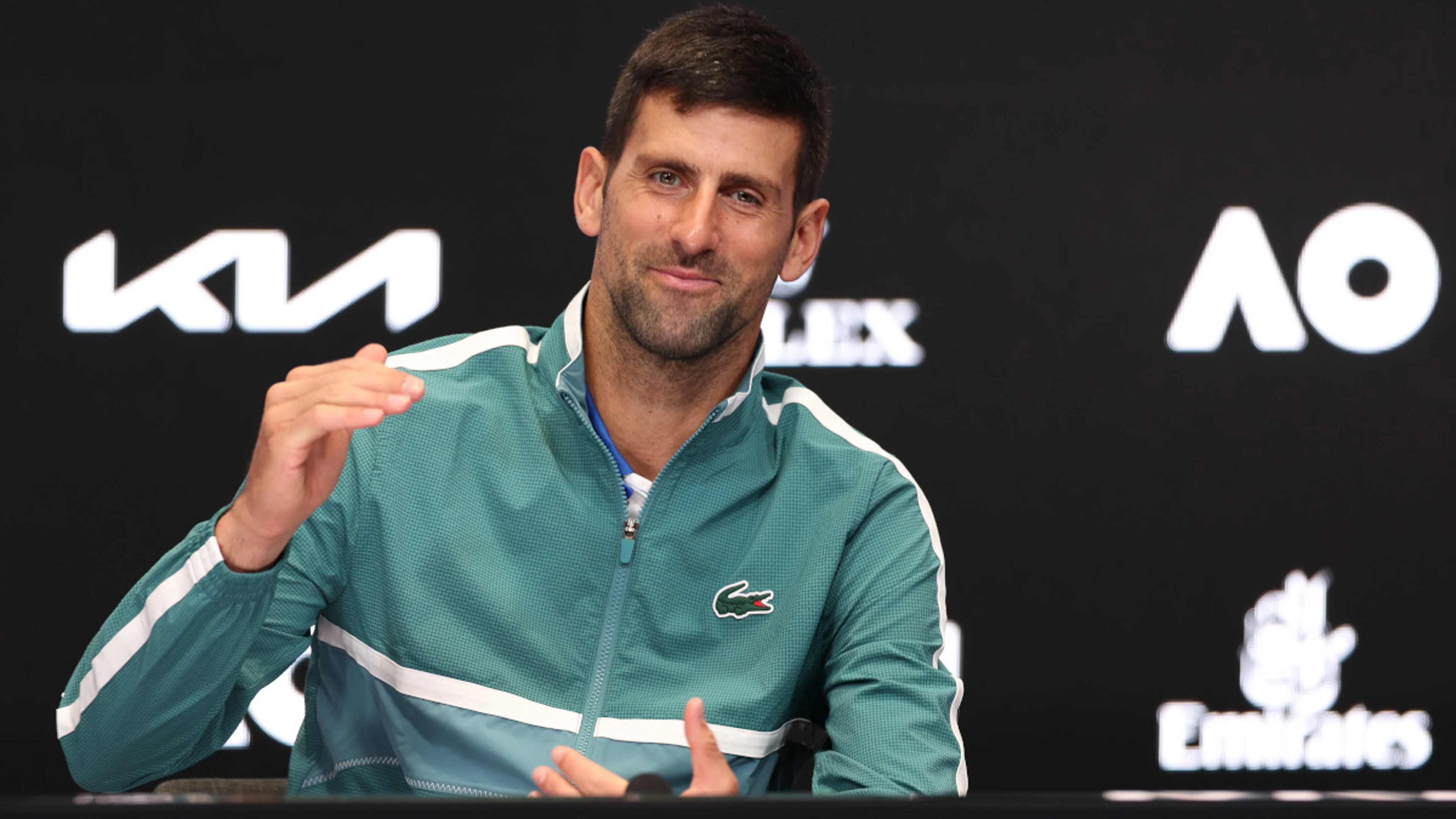 Tree-hugging Djokovic says wrist is 'pain-free'