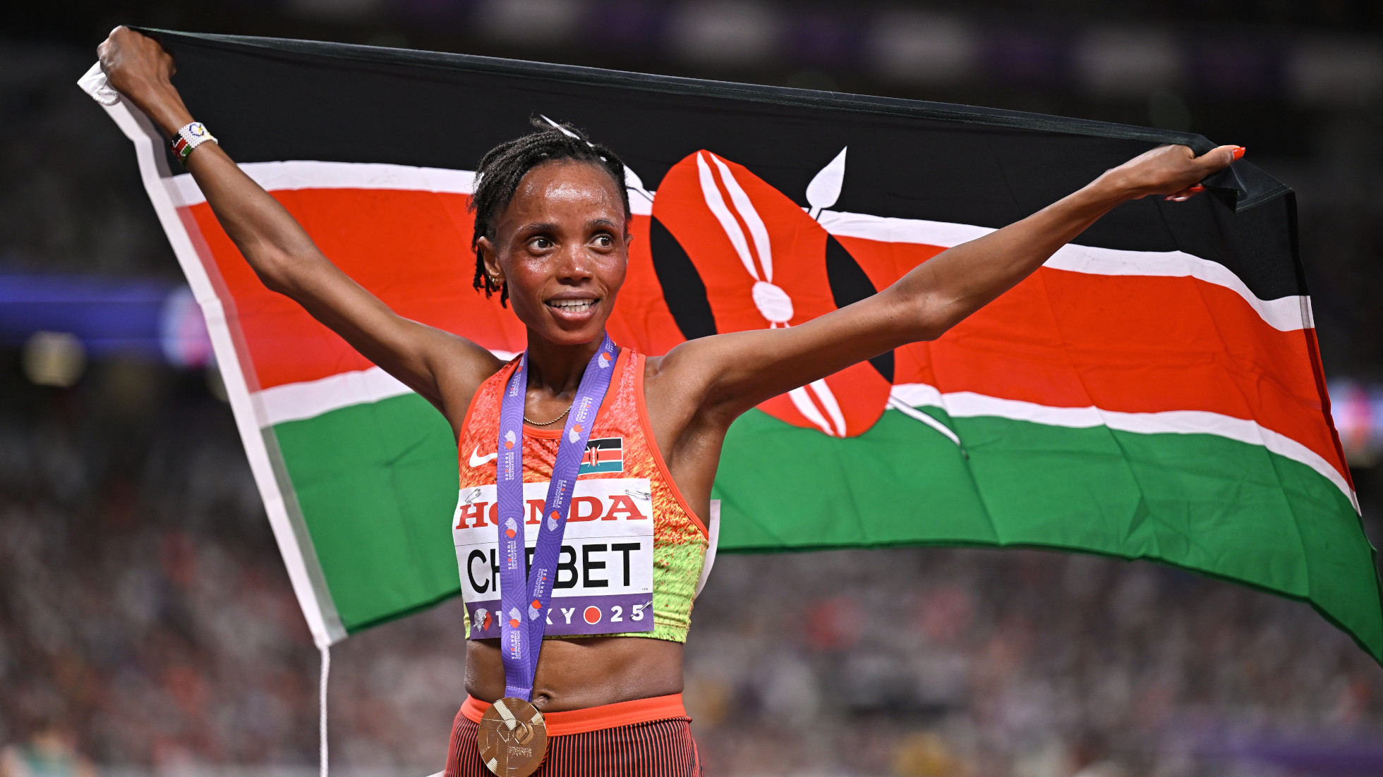Double Olympic champion Chebet takes maternity break in 2026
