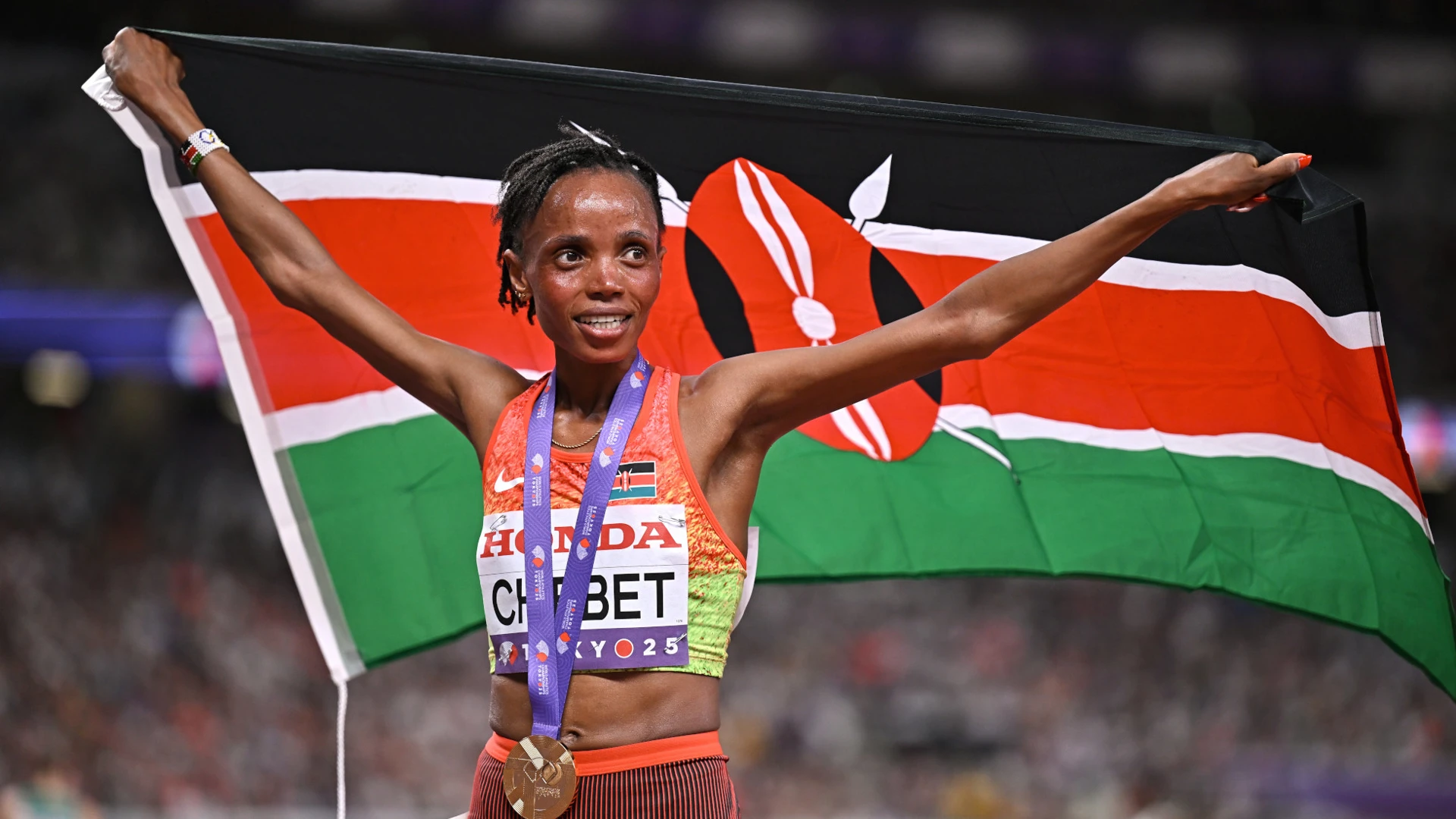Double Olympic champion Chebet takes maternity break in 2026