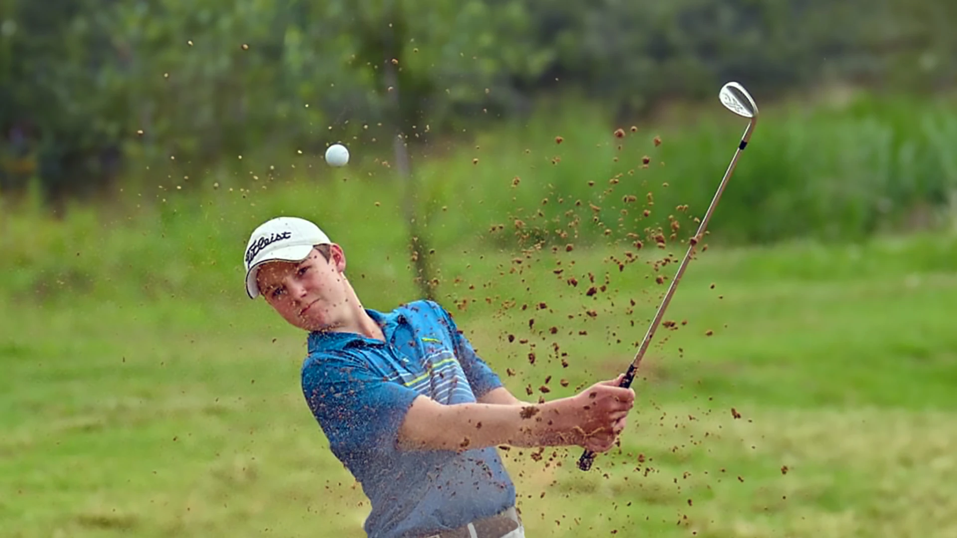 Young Clayton out to make waves in South African golf