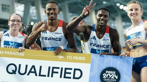 First 40 relay teams qualified for Paris 2024
