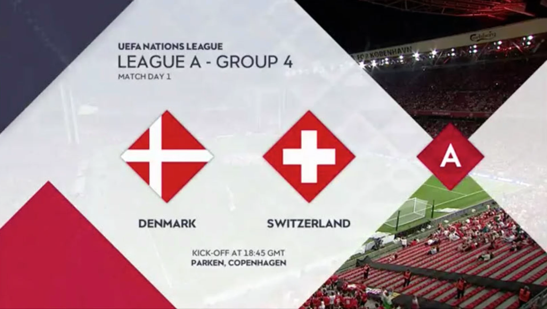 Denmark v Switzerland | Match Highlights | UEFA Nations League