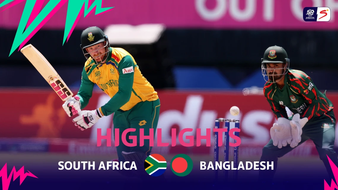 South Africa v Bangladesh Match Highlights ICC T20 World Cup Group D SuperSport