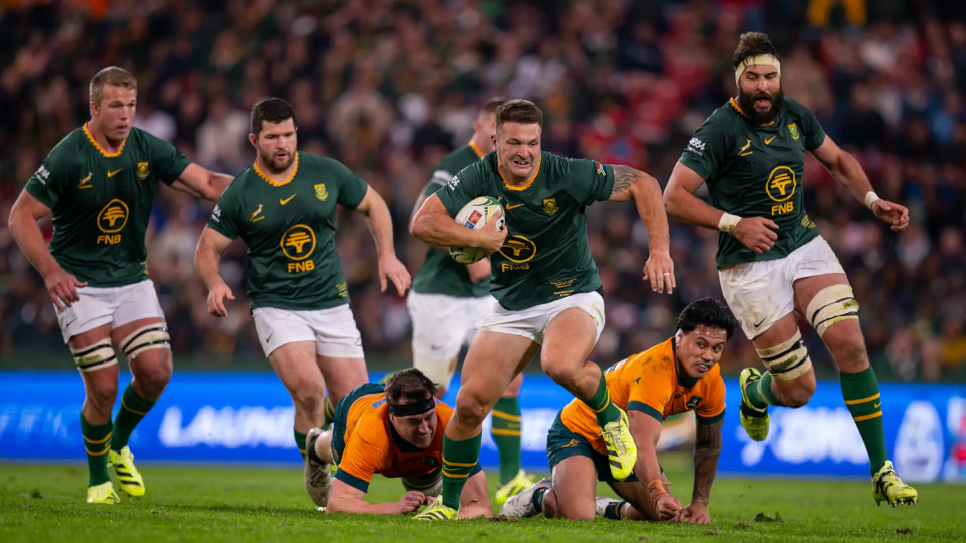 Australia stun South Africa in Rugby Championship opener