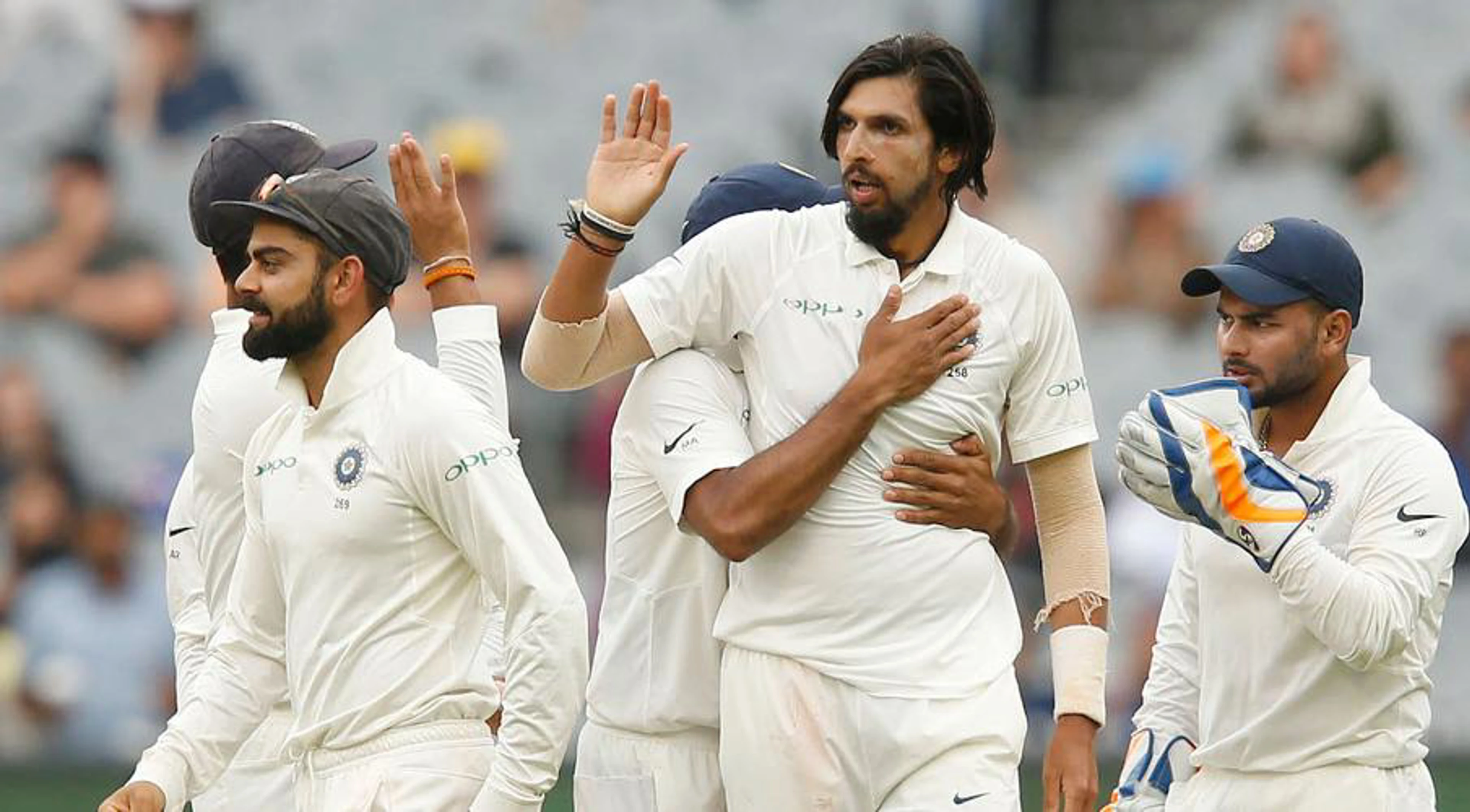 Sharma grabs five wickets as India take control of first test