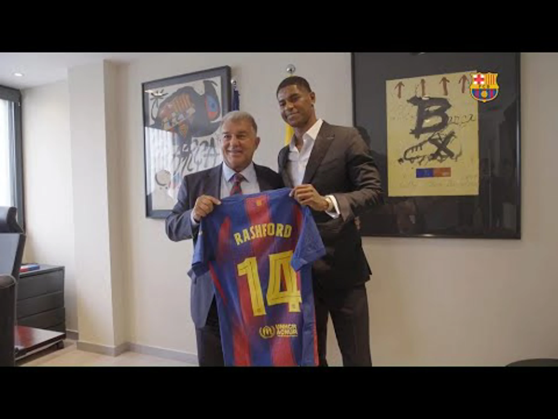 Rashford on his FC Barcelona move | LaLiga EA Sports
