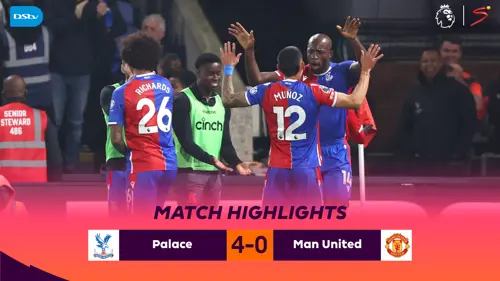 Crystal Palace v Manchester United | Match in 3 Minutes | Premier League | Highlights