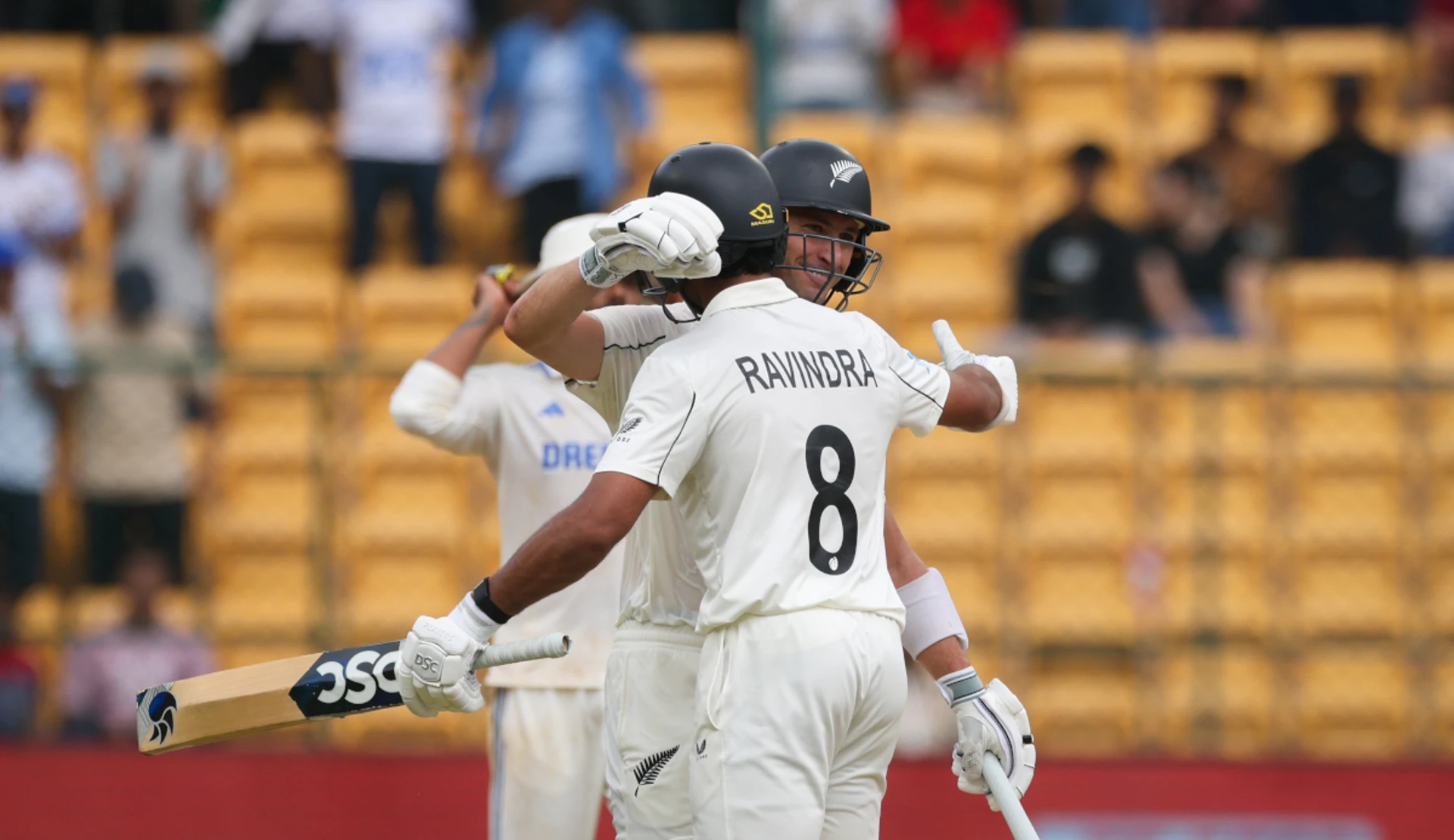 DAY 5: New Zealand record first Test win in India for 36 years