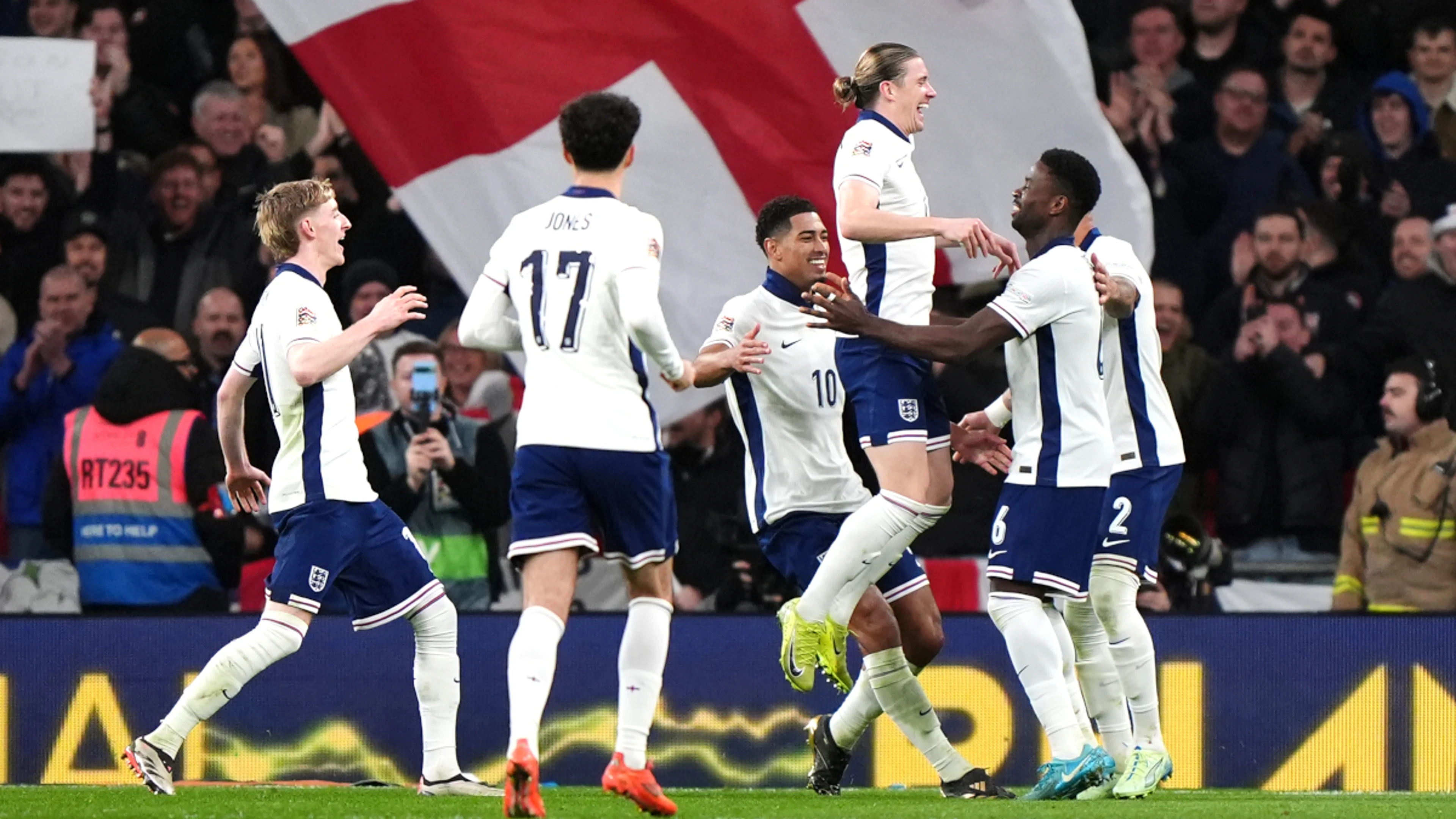 England rout Ireland to earn Nations League promotion 