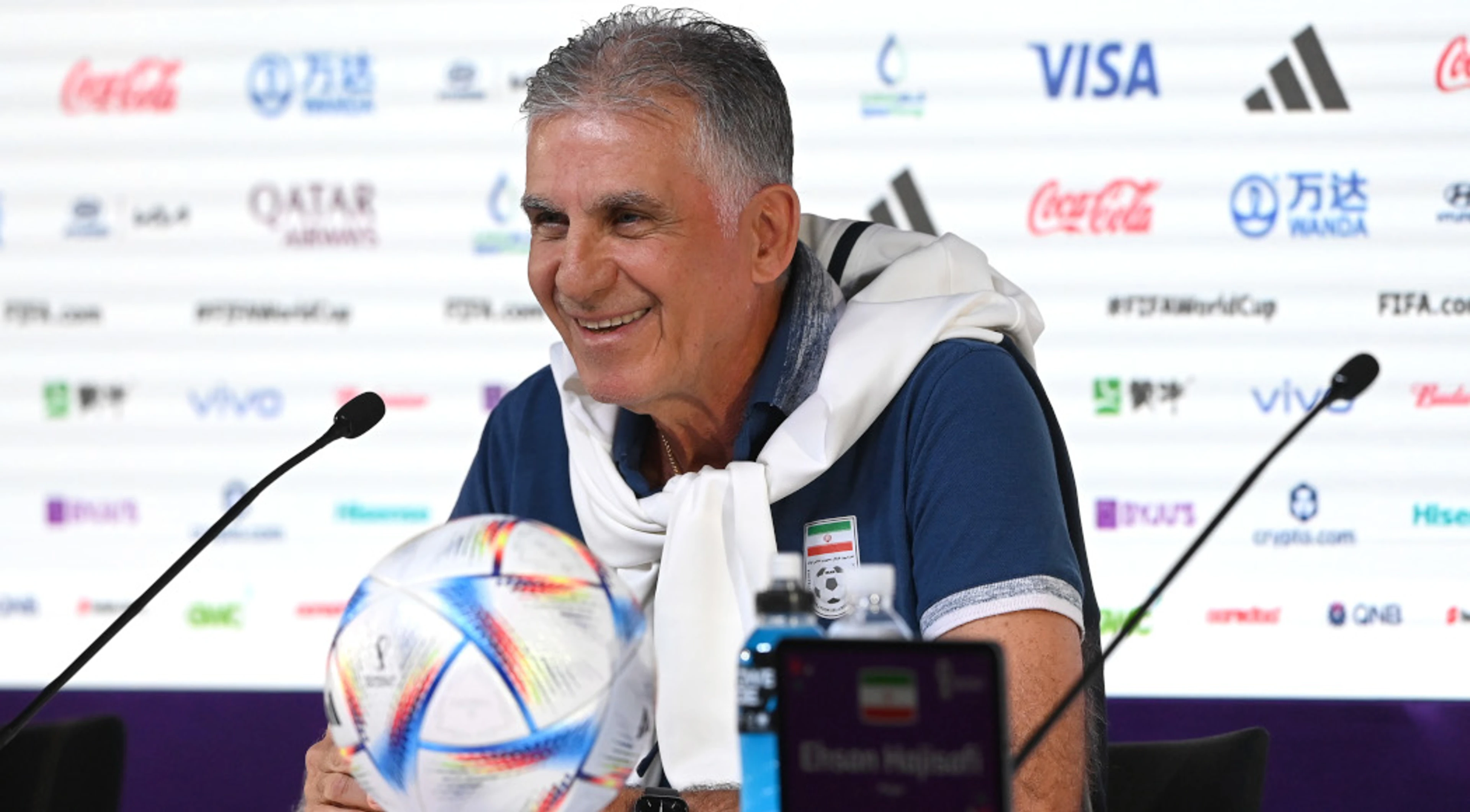 Queiroz sees England as best since 1966 World Cup triumph