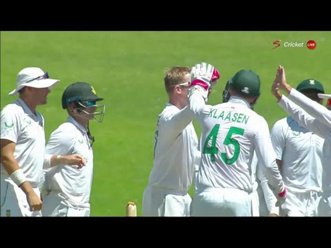 Chanderpaul – WICKET | South Africa v West Indies | 2nd Test | Day 4