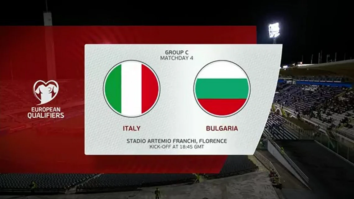 2022 FIFA World Cup Qualifiers - UEFA | Italy v Bulgaria | Highlights