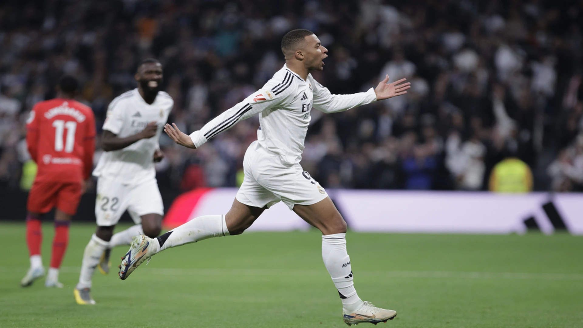 MBAPPE SCORES A SCREAMER: Real Madrid down Sevilla