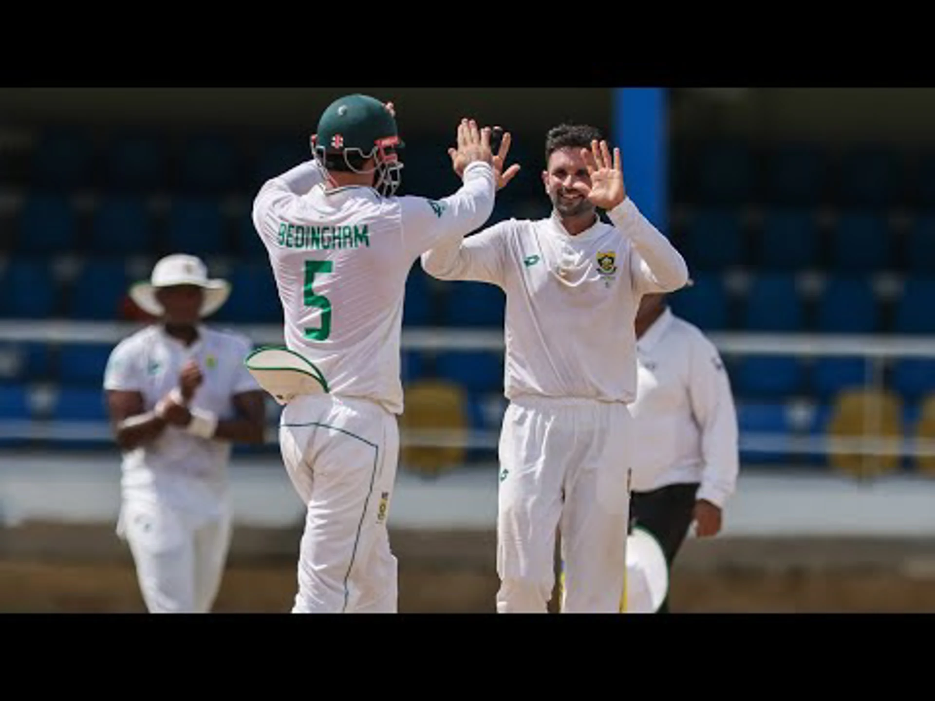 Keshav Maharaj 5 wickets | Bangladesh v South Africa | 2nd Test Day 3