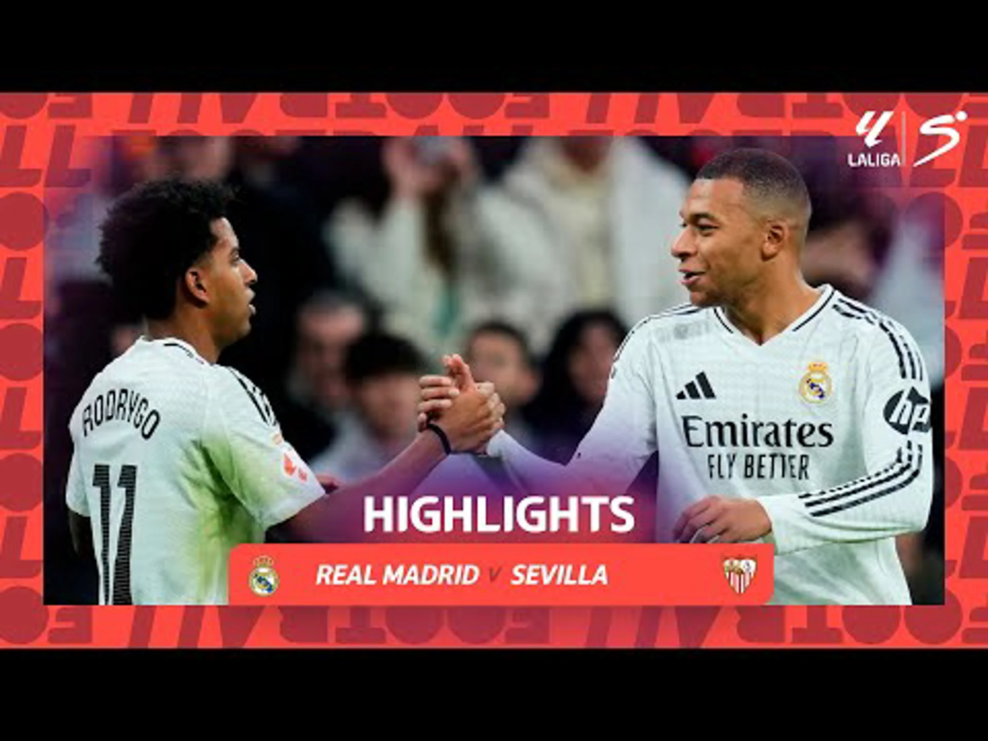 Real Madrid v Sevilla | Match Highlights | LaLiga EA Sports Matchday 18