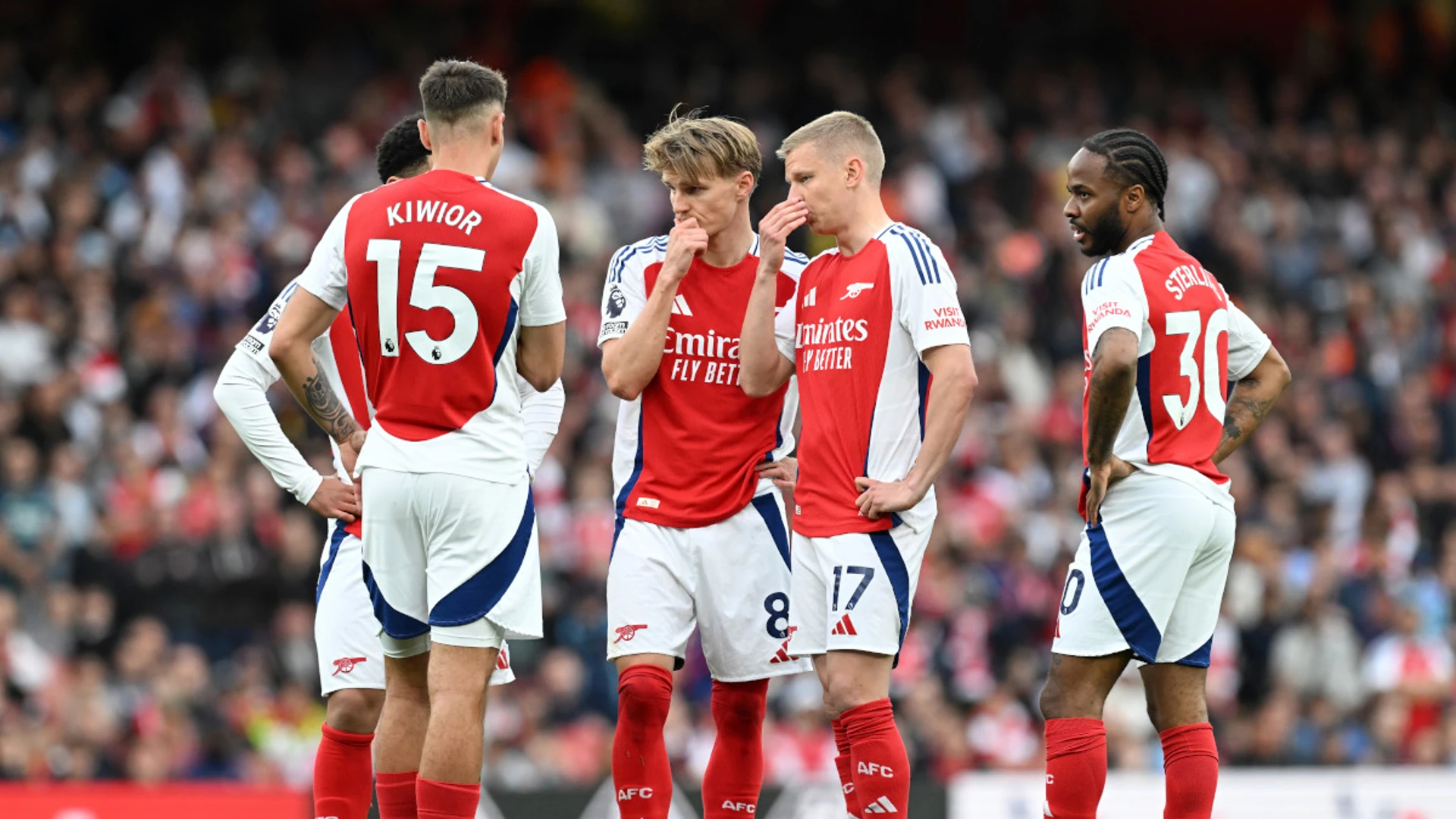 Arsenal must 'stick together' in PSG showdown: Odegaard