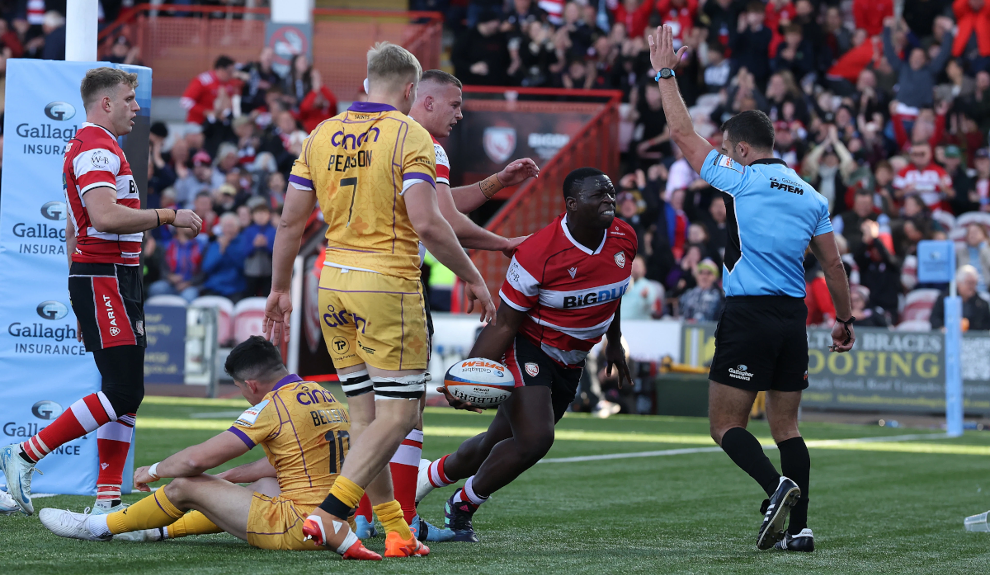 Saints survive Gloucester scare in Prem Rugby
