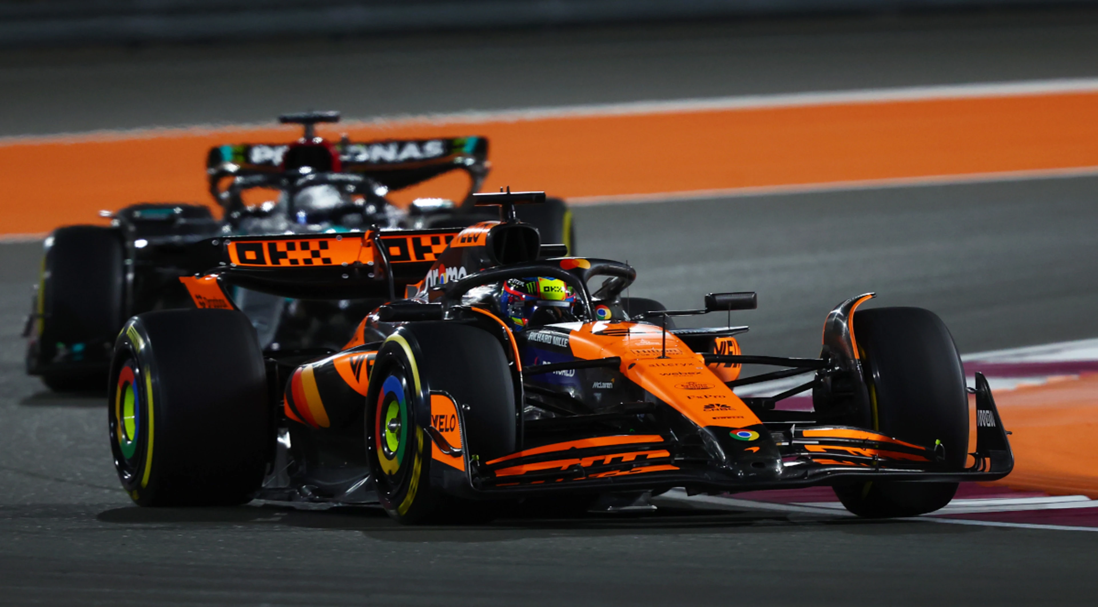 Piastri wins Qatar Grand Prix sprint as McLaren widen gap on Ferrari