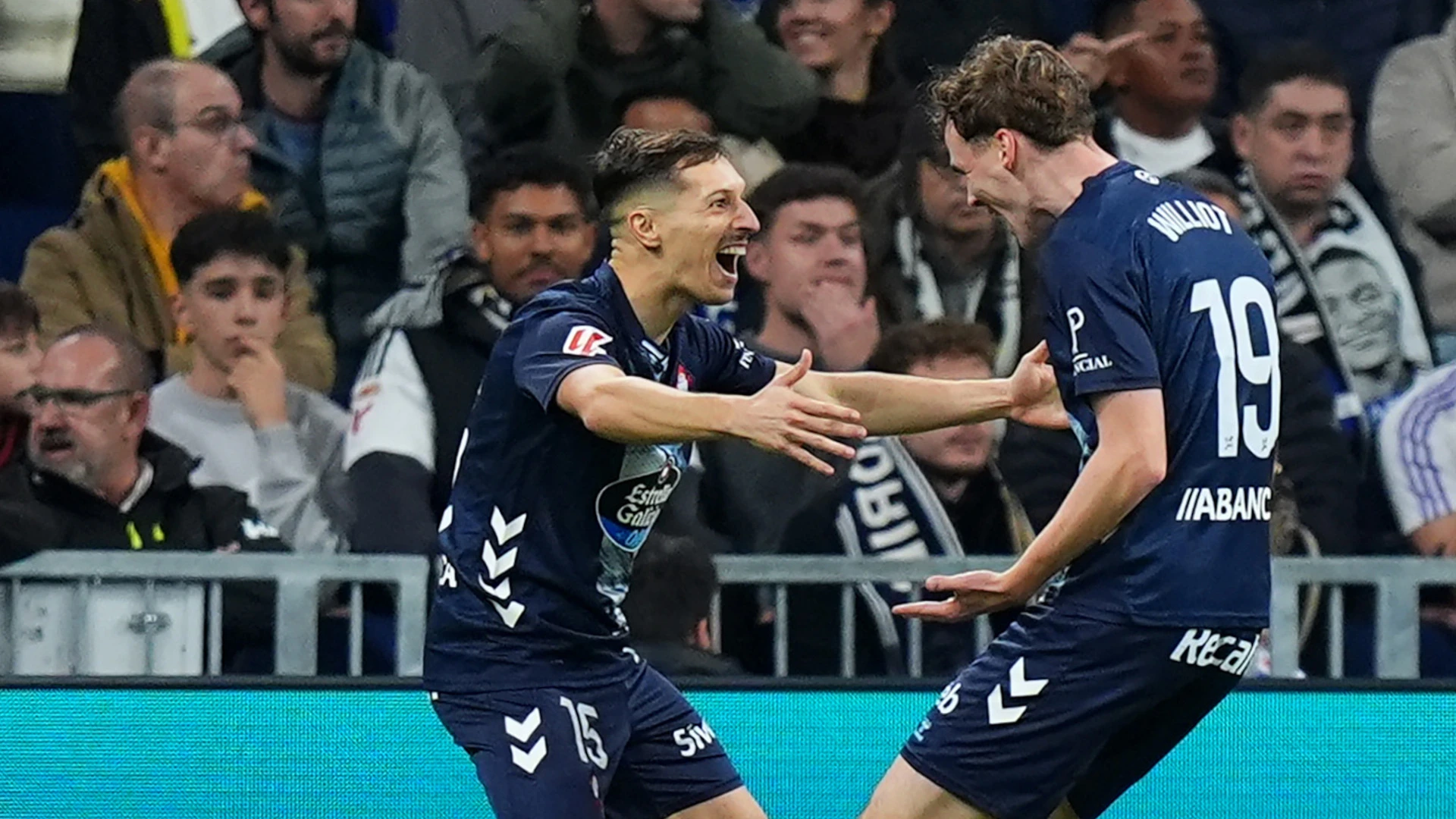 Two sent off for Real Madrid in Celta defeat