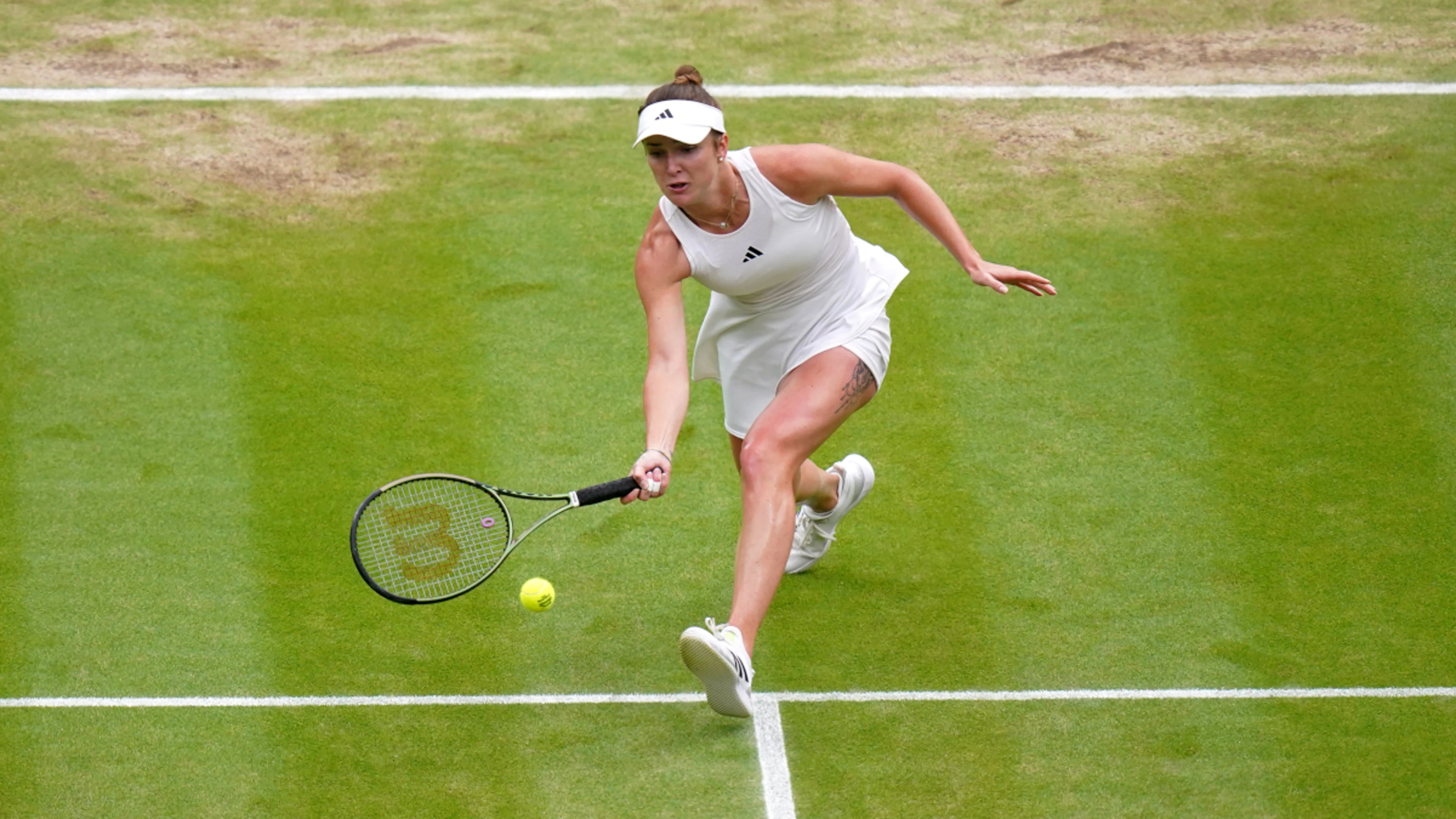 Ukraine's Svitolina admits weight of pressure after Wimbledon exit