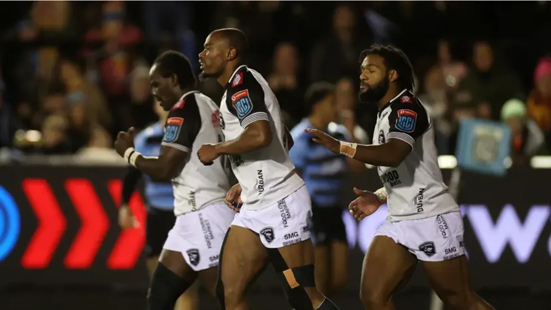 VITAL WIN: Six try Sharks ride their luck for first Cardiff win